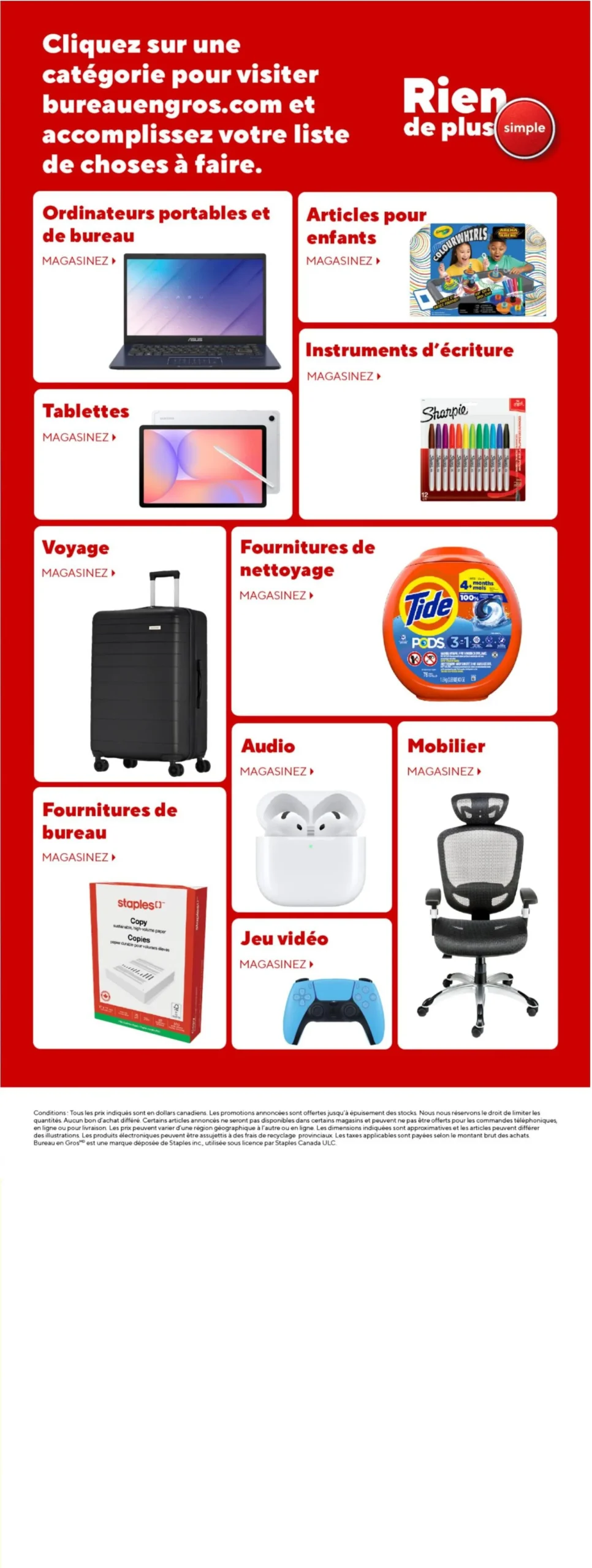 Page 20 de la Circulaire Bureau en Gros du 25 septembre au 1 octobre 2026