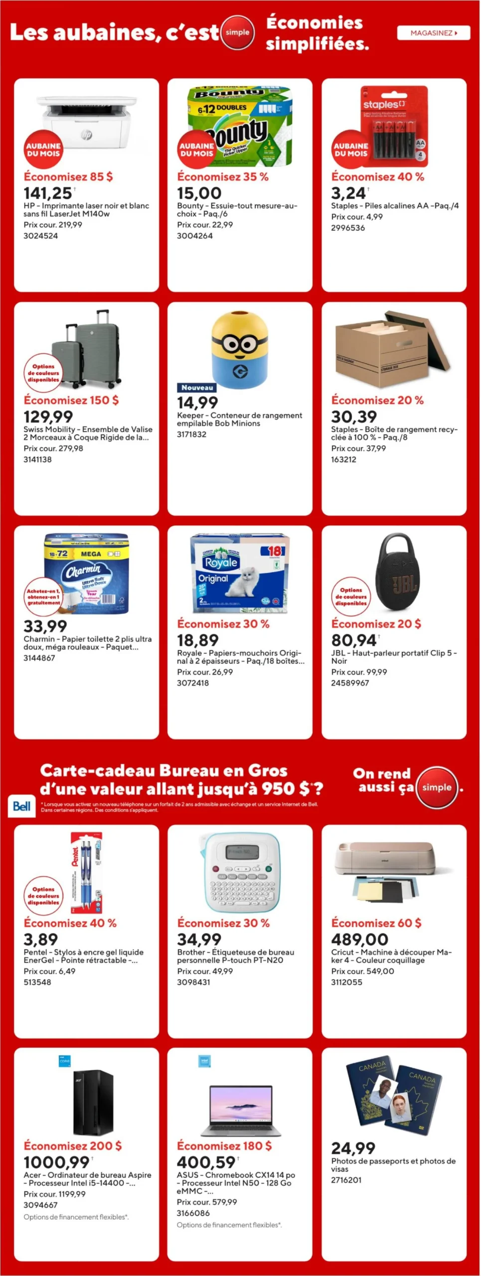 Page 2 de la circulaire Bureau En Gros 3 juill. au 9 juill.