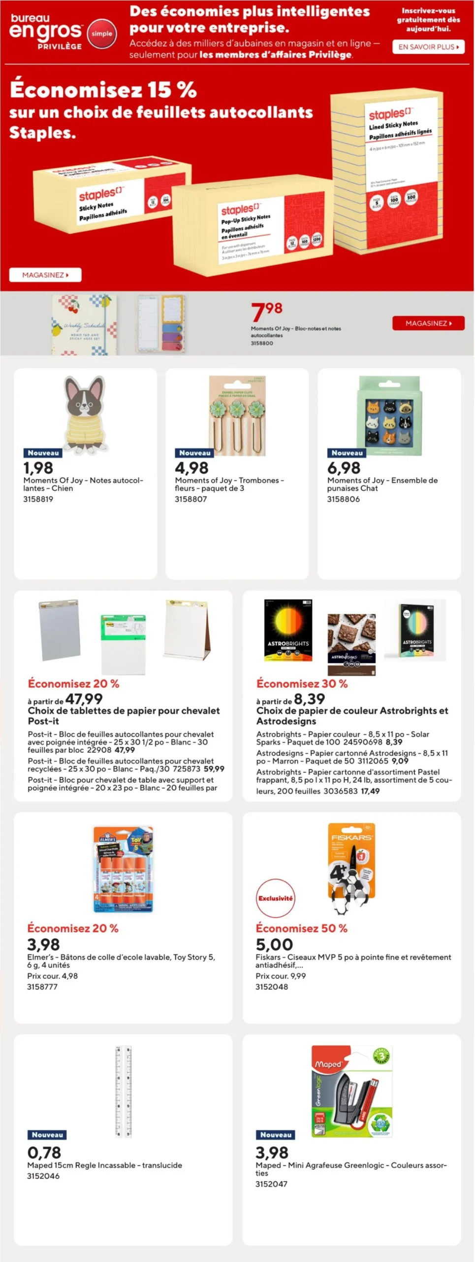 Page 12 de la Circulaire Bureau en Gros du 3 au 9 juillet 2026
