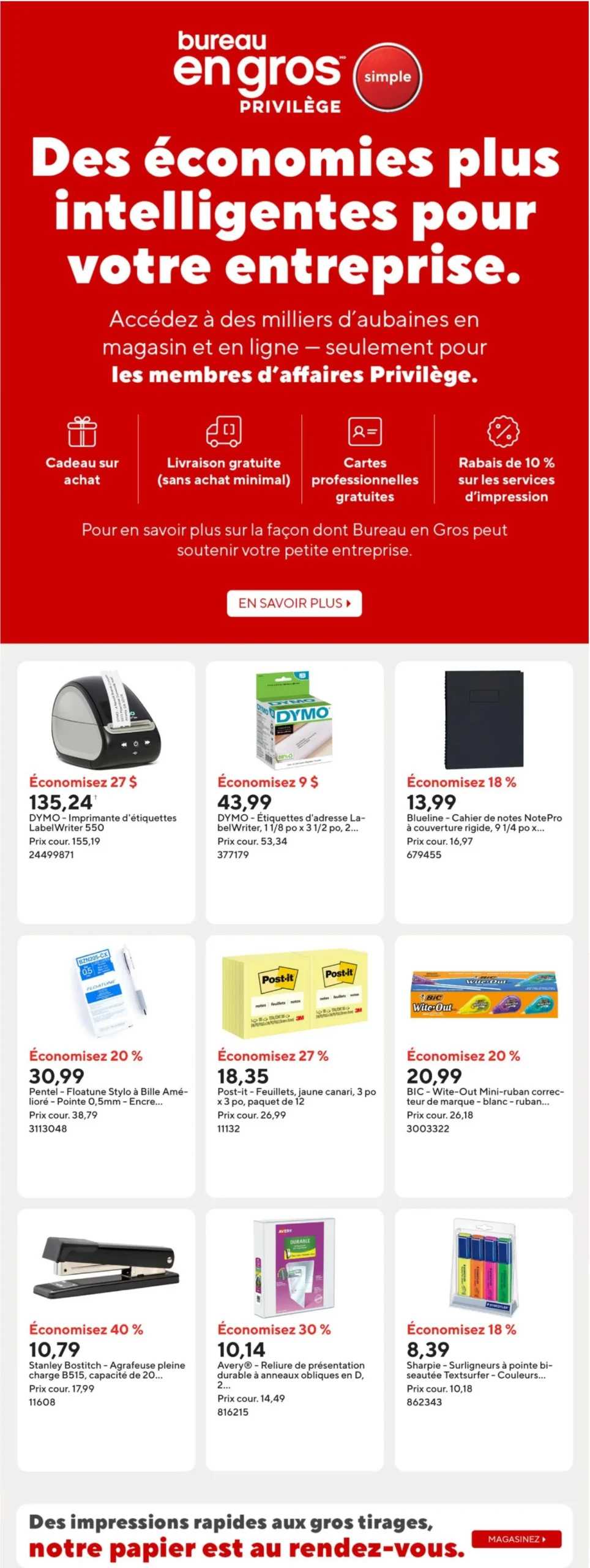 Page 17 de la Circulaire Bureau en Gros du 3 au 9 juillet 2026