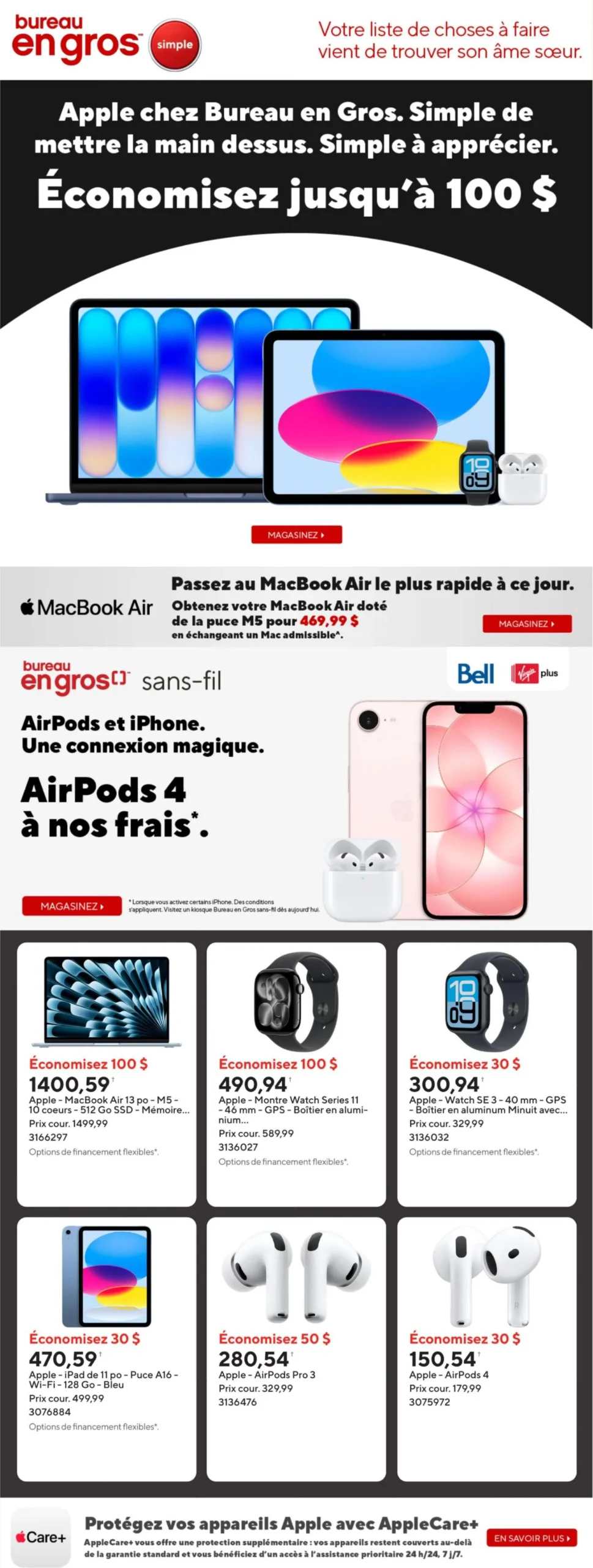 Page 1 de la Circulaire Bureau en Gros du 5 au 11 juin 2026