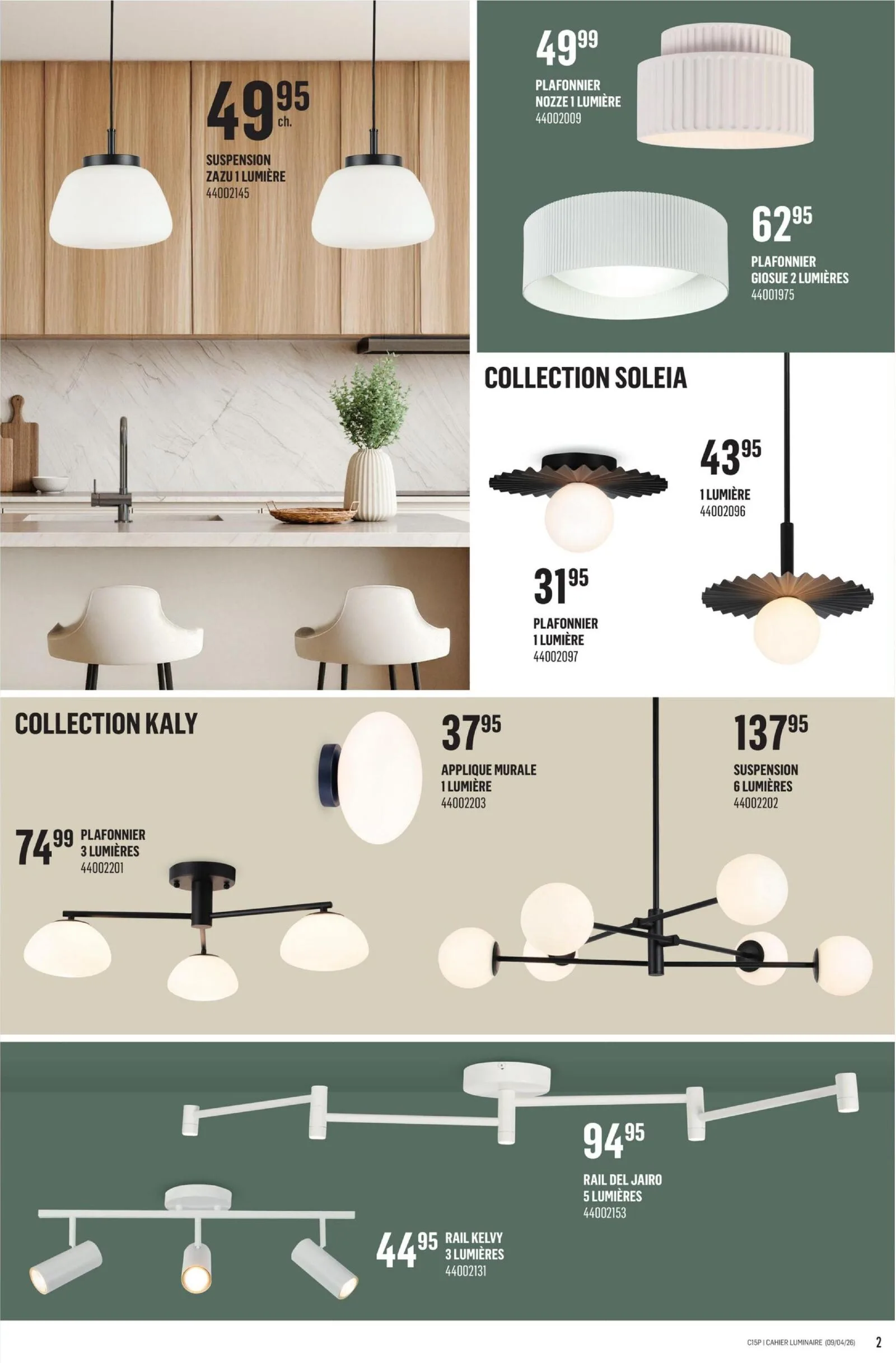 Page 2 de la Circulaire Canac Inspiration Décor du 9 au 22 avril 2026