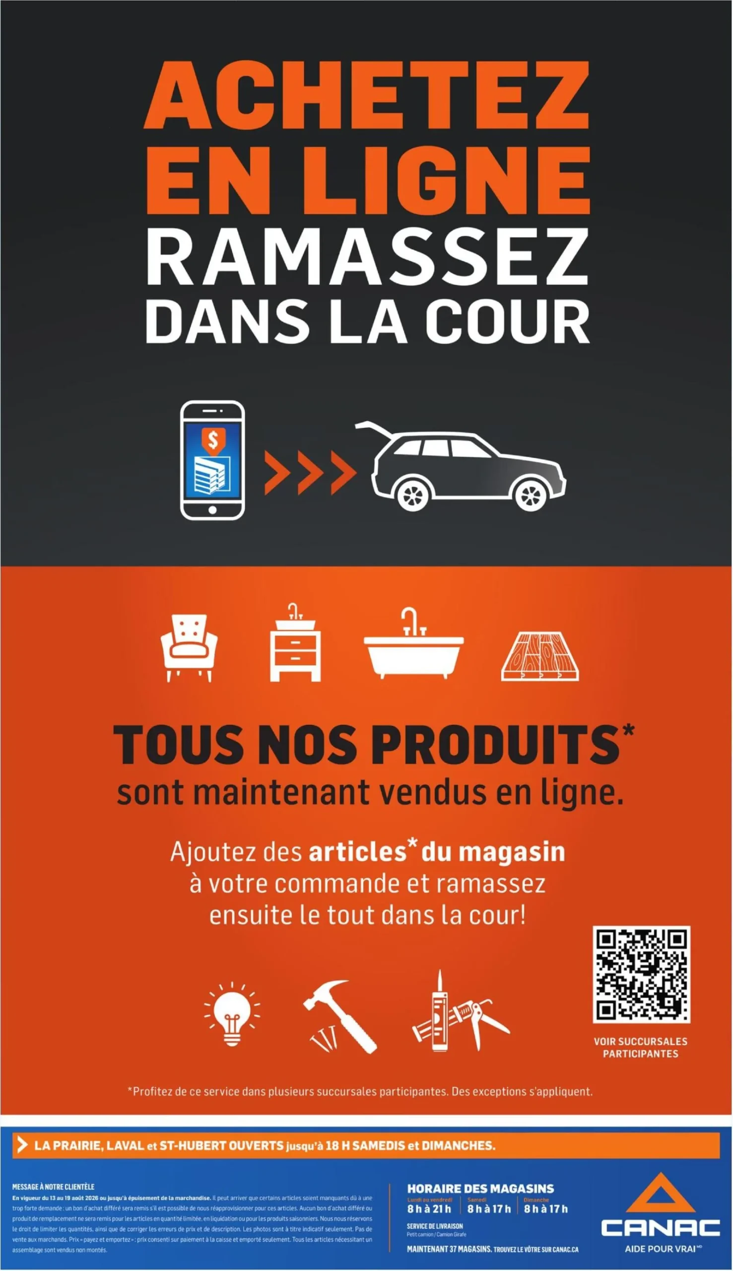Page 14 de la Circulaire Canac du 13 au 19 août 2026