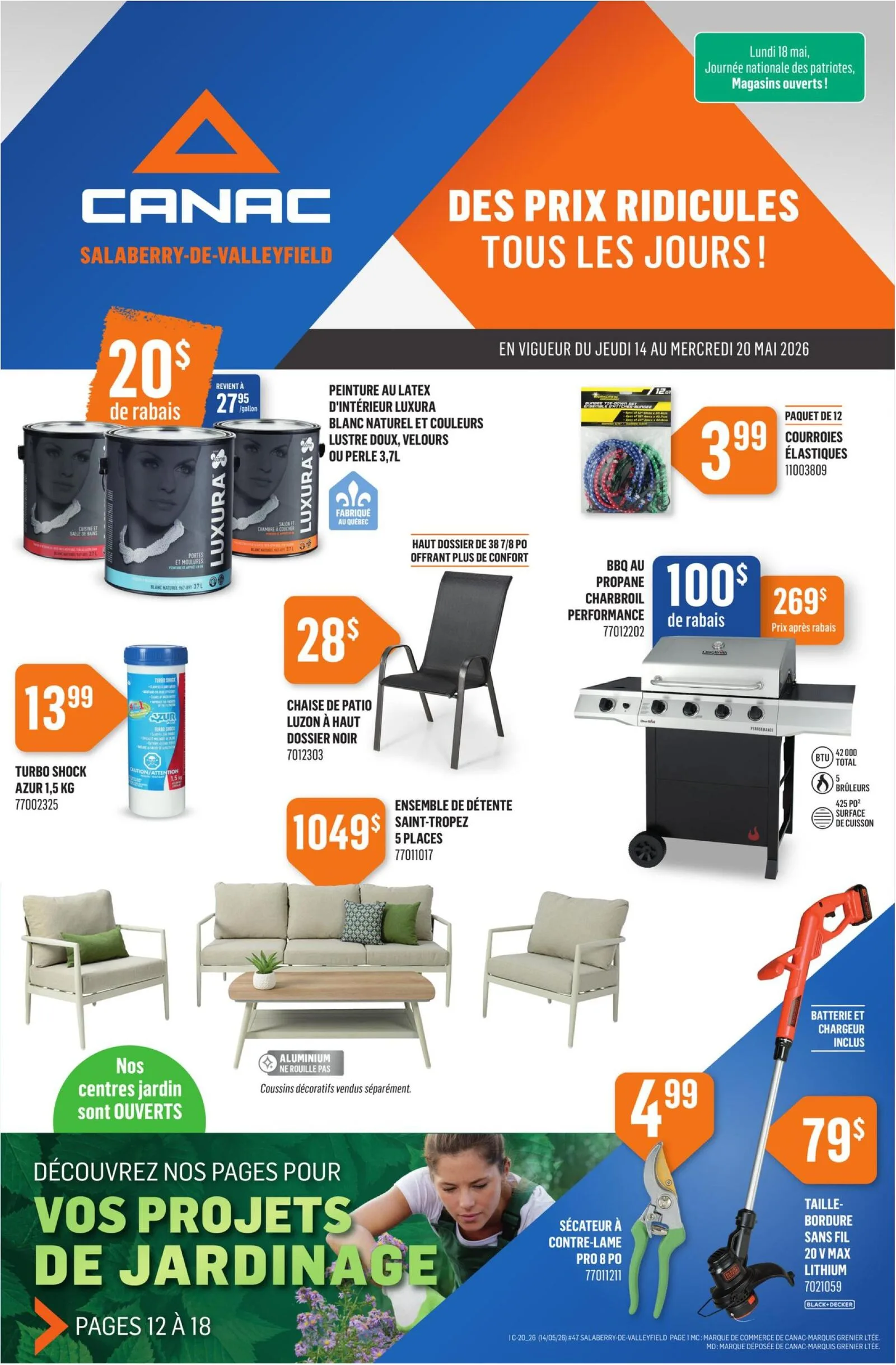 Page 3 de la Circulaire Canac du 14 au 20 mai 2026