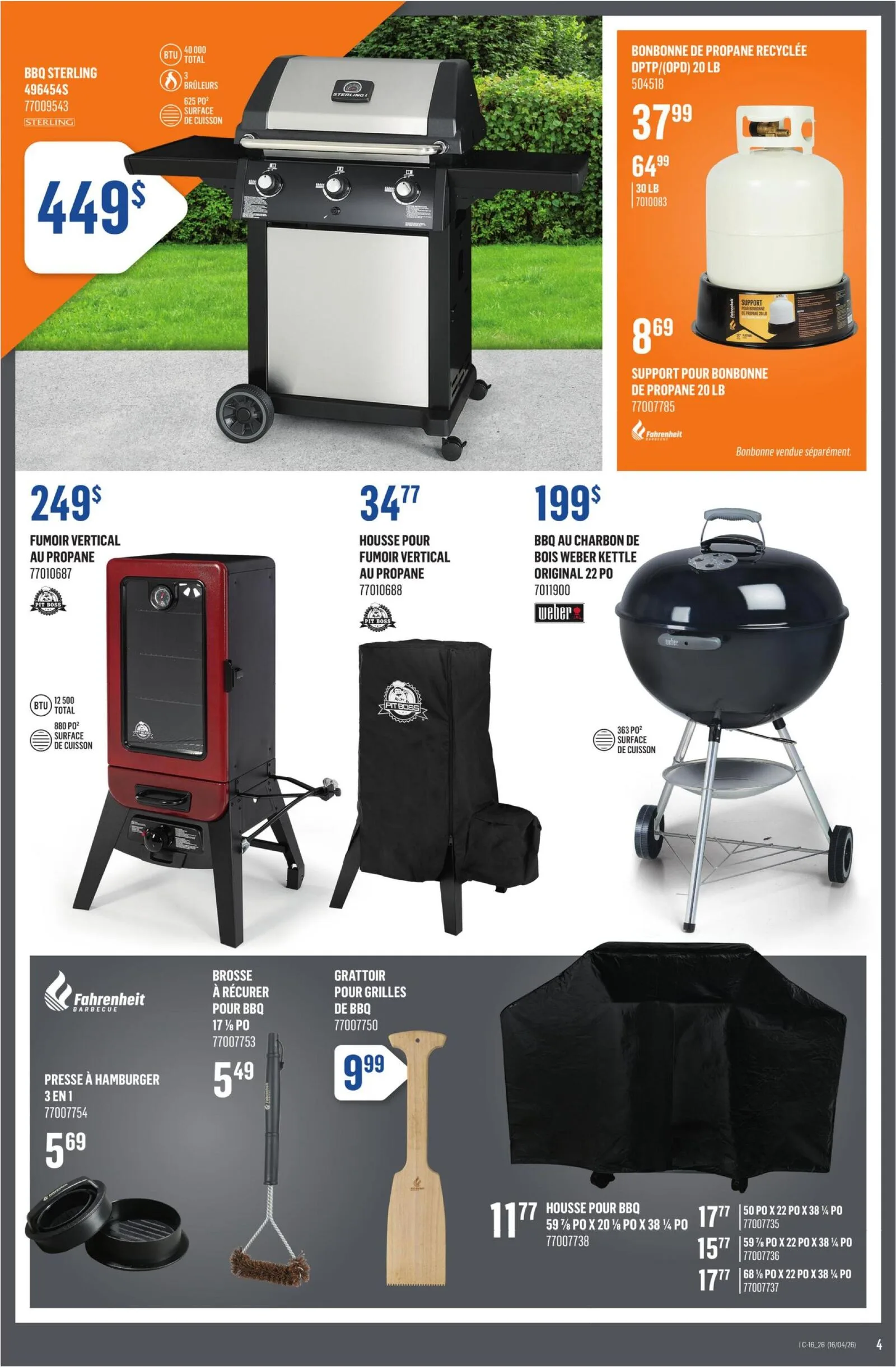 Page 4 de la Circulaire Canac du 16 au 22 avril 2026