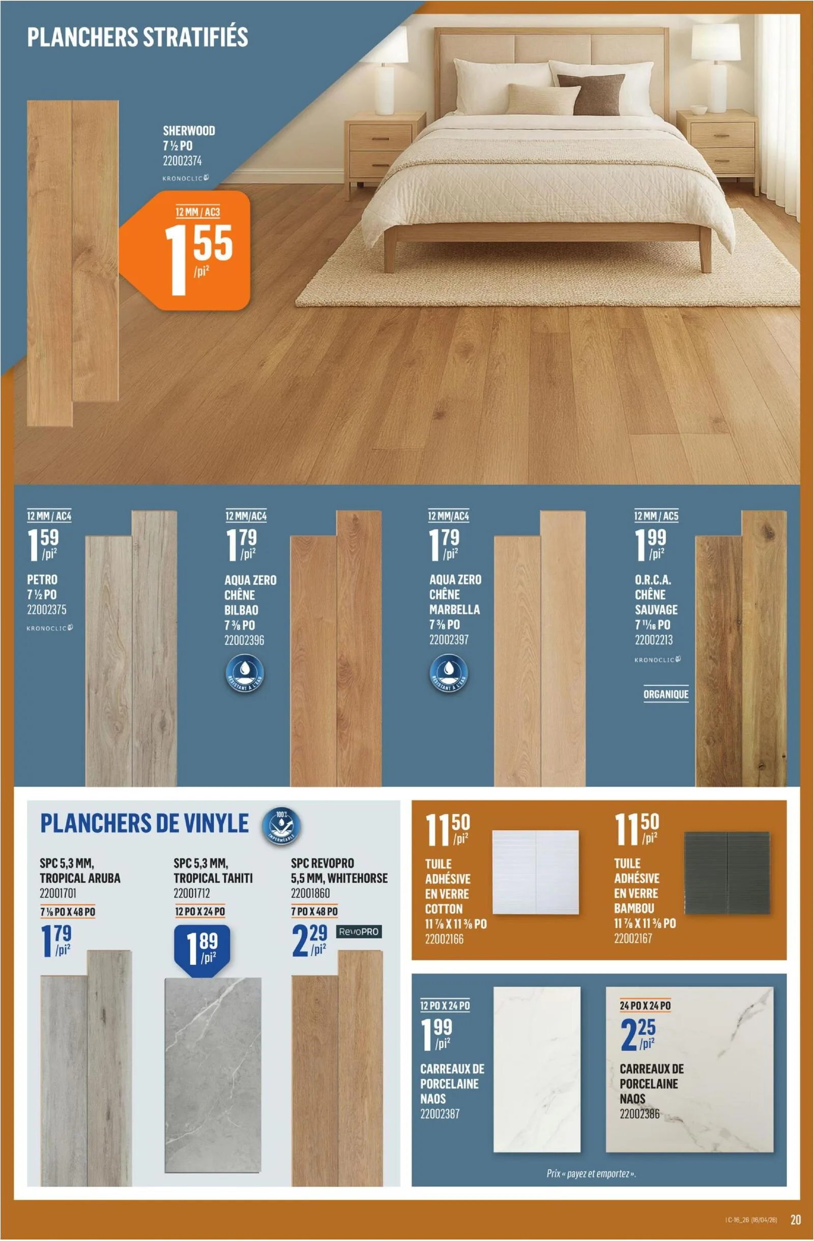 Page 21 de la Circulaire Canac du 16 au 22 avril 2026