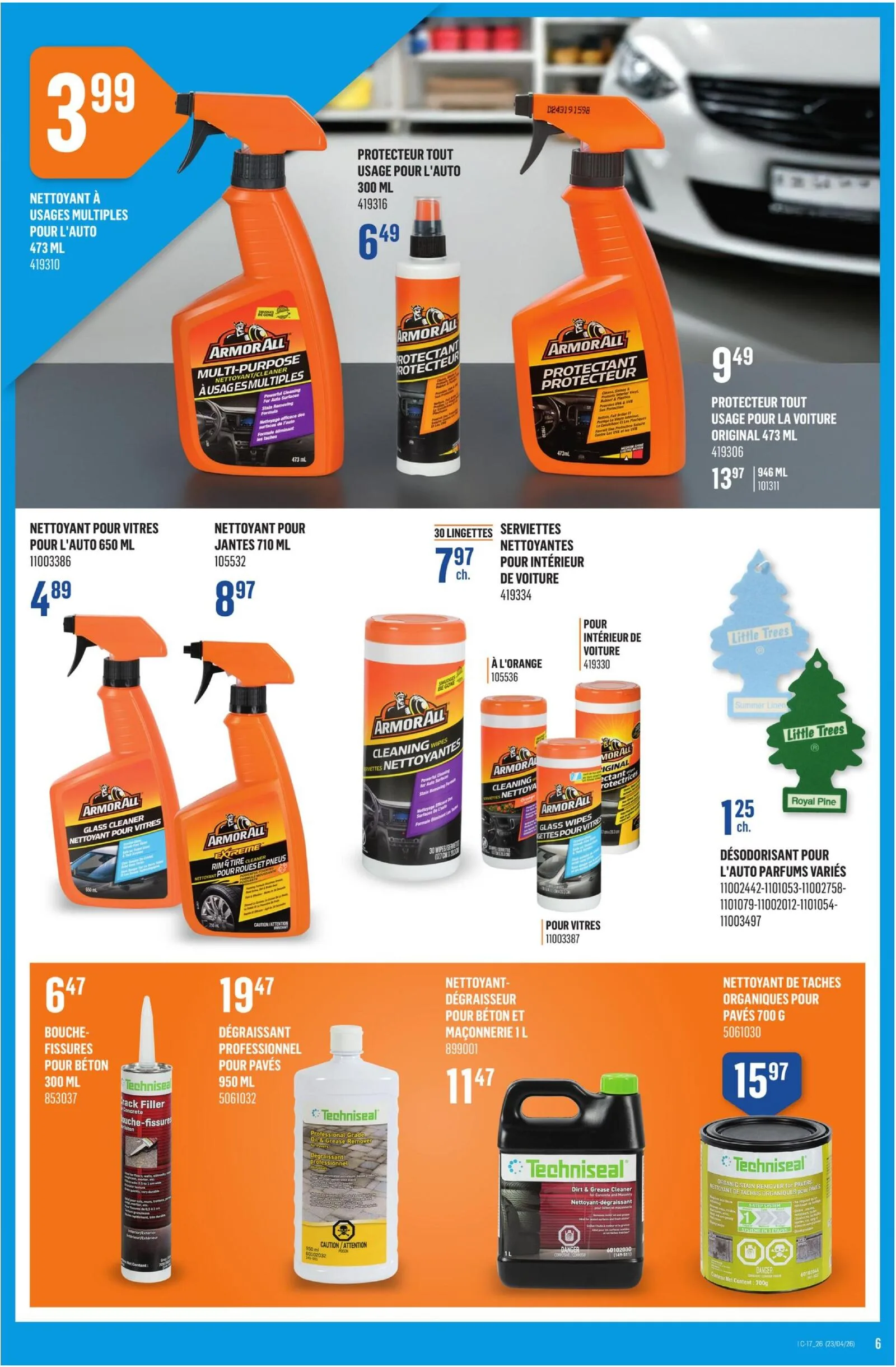 Page 6 de la Circulaire Canac du 23 au 29 avril 2026