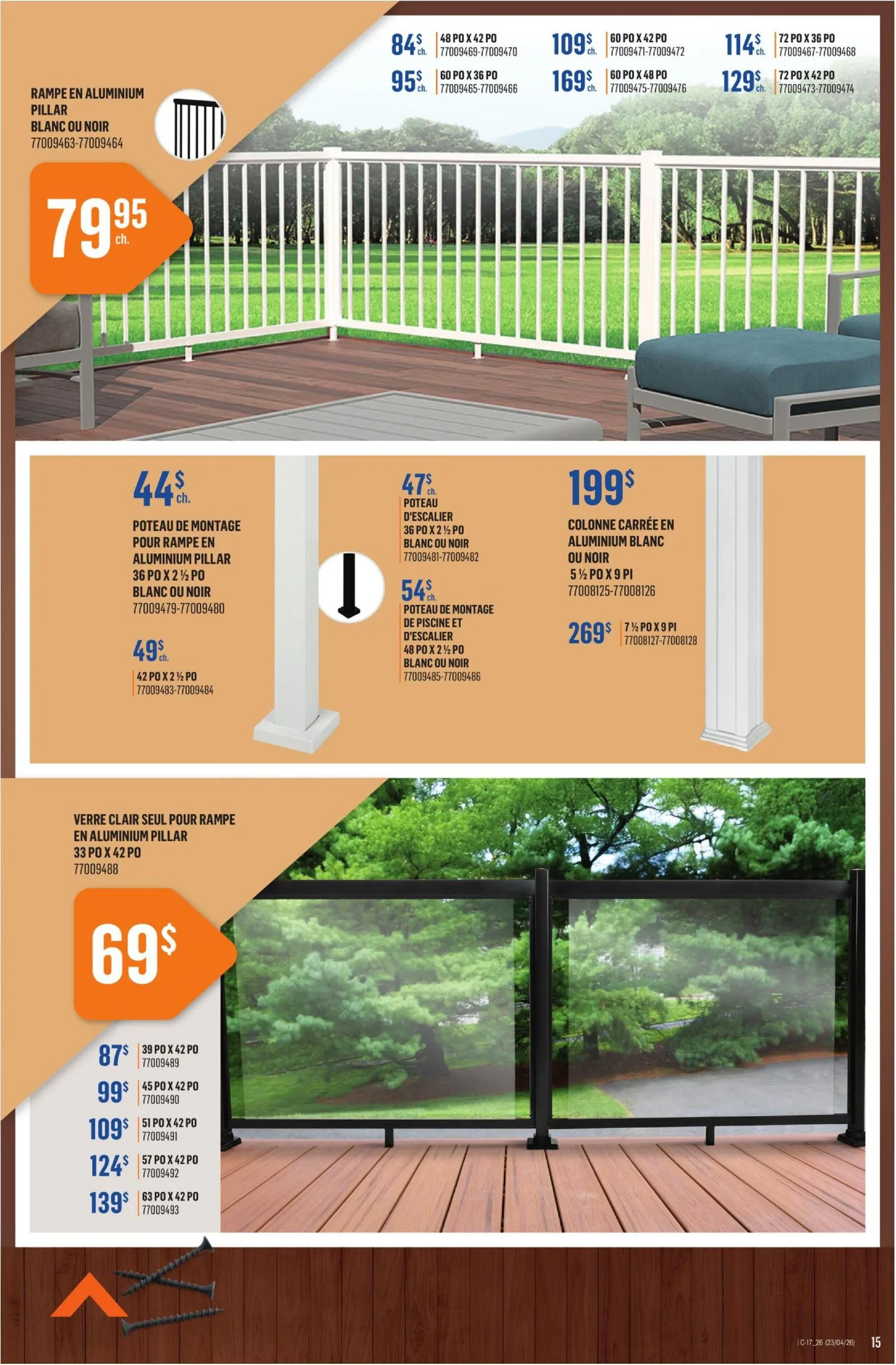 Page 15 de la Circulaire Canac du 23 au 29 avril 2026