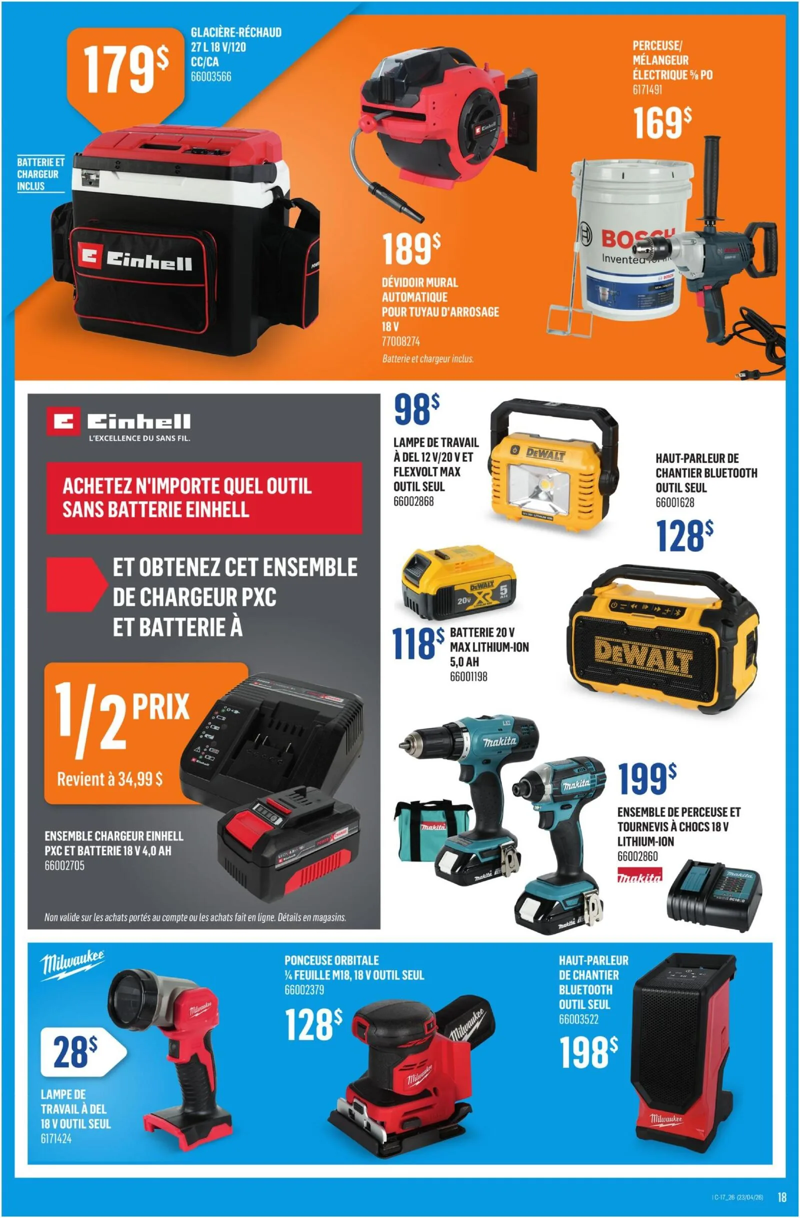 Page 19 de la Circulaire Canac du 23 au 29 avril 2026