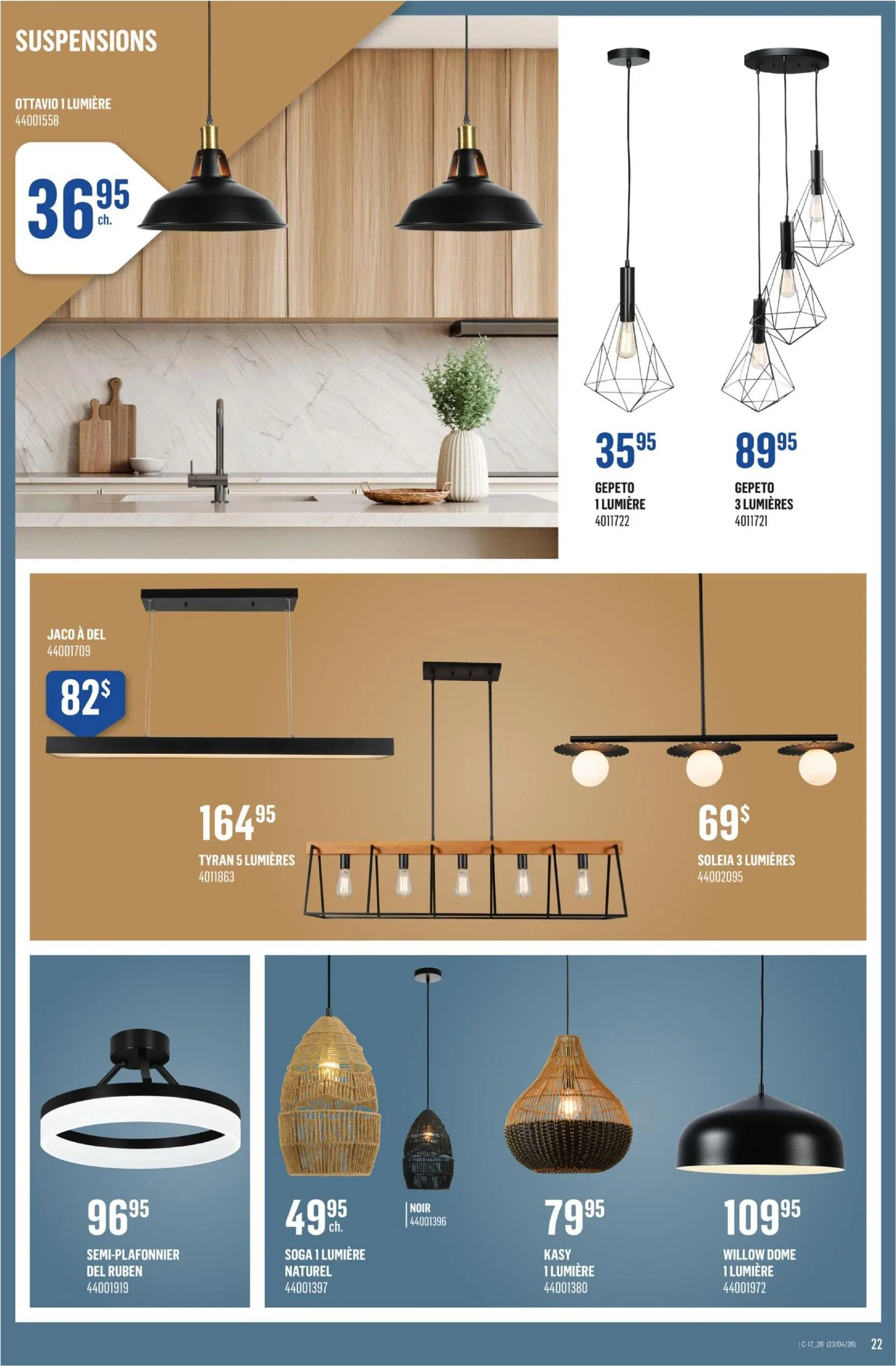 Page 23 de la Circulaire Canac du 23 au 29 avril 2026
