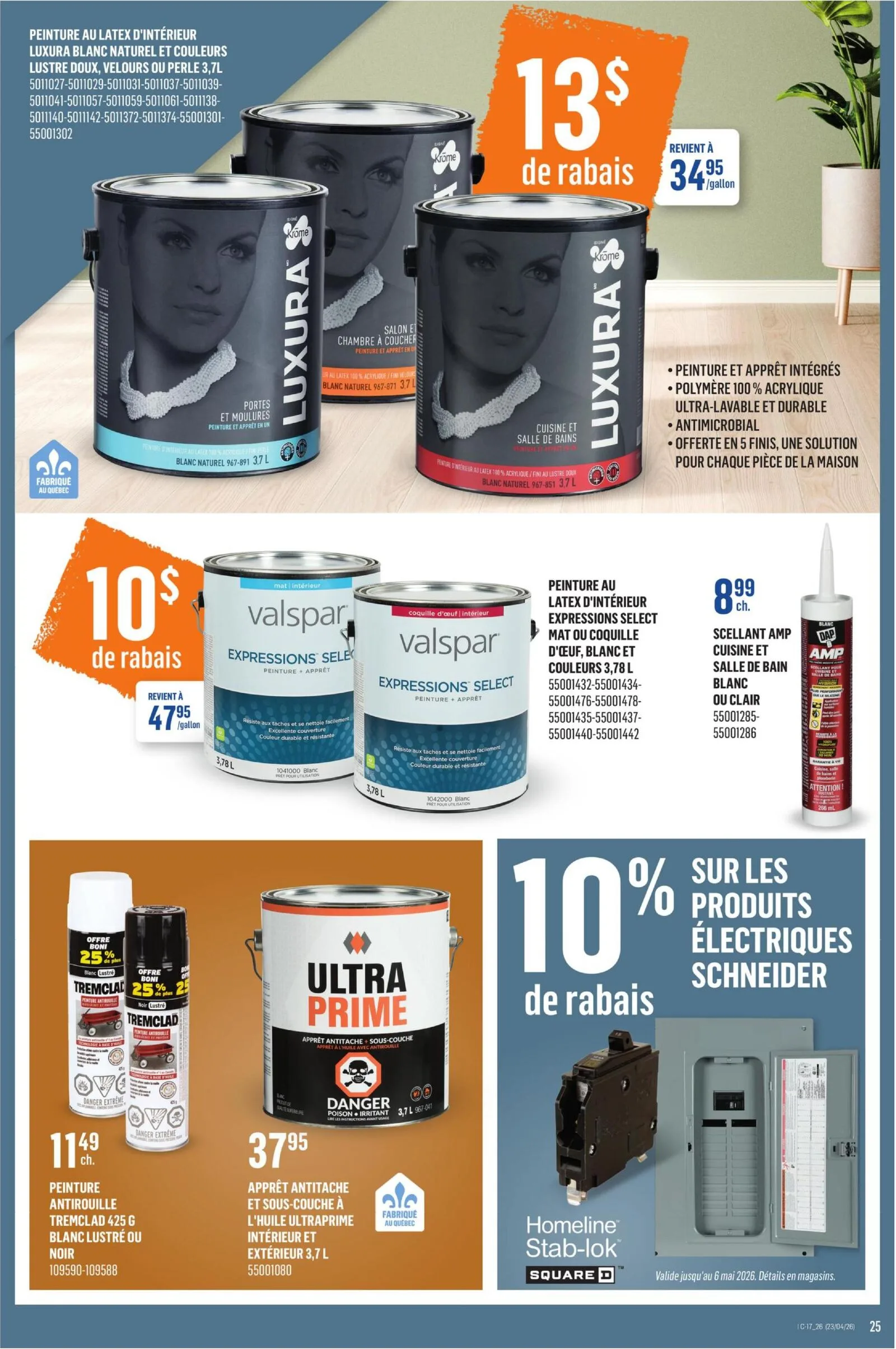 Page 26 de la Circulaire Canac du 23 au 29 avril 2026