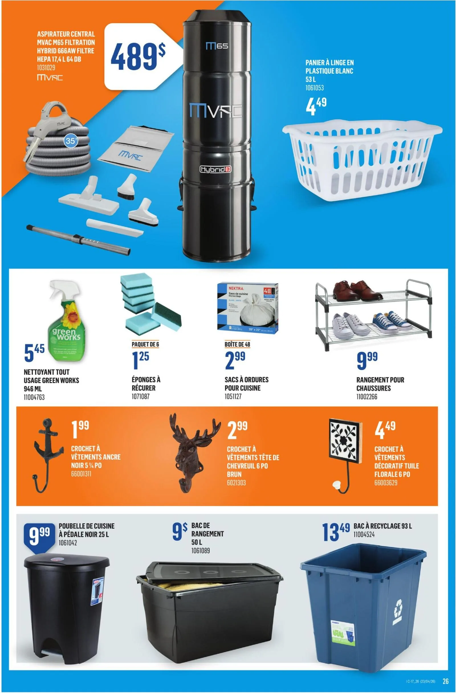 Page 27 de la Circulaire Canac du 23 au 29 avril 2026