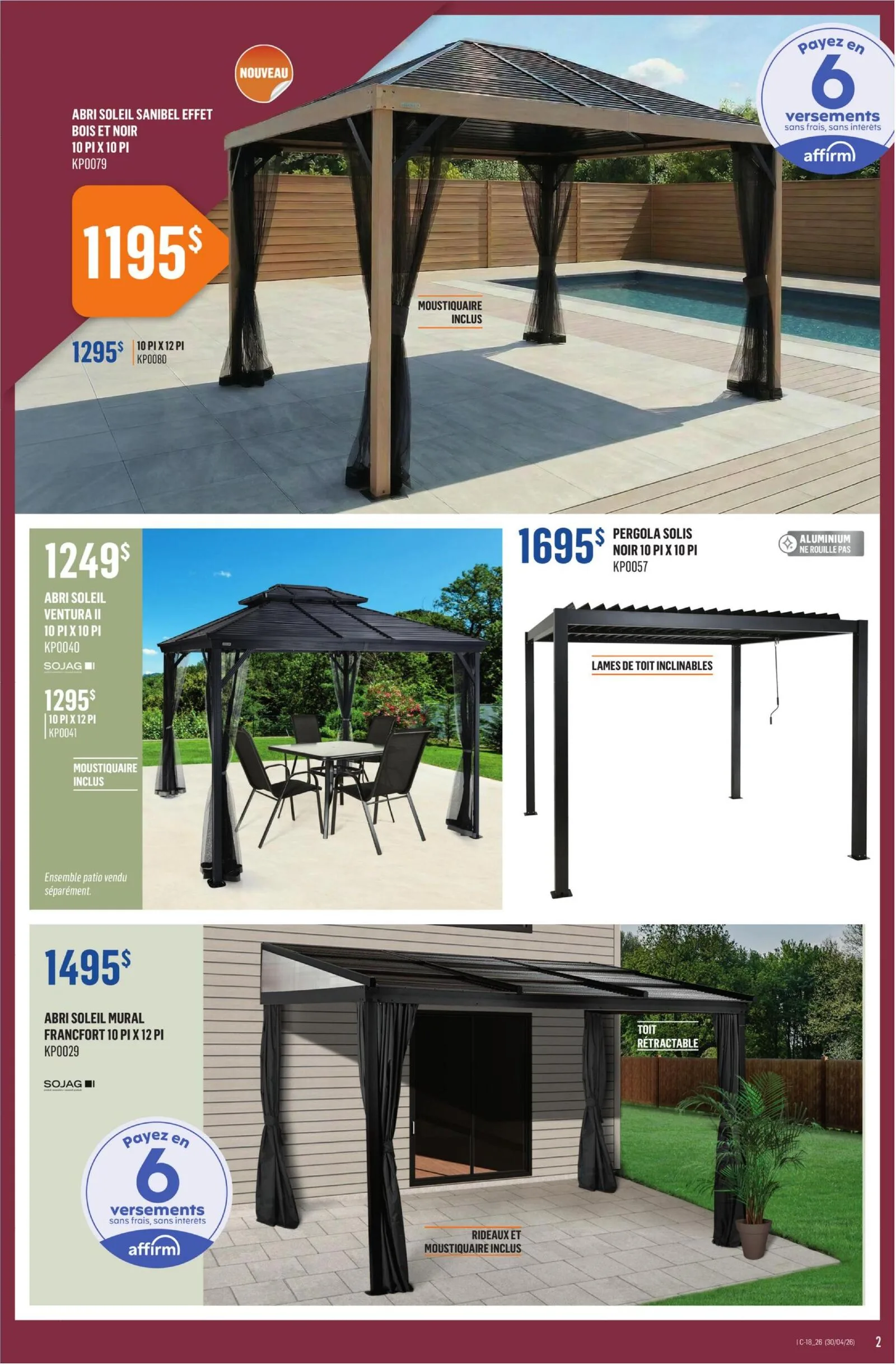 Page 2 de la Circulaire Canac du 30 avril au 6 mai 2026