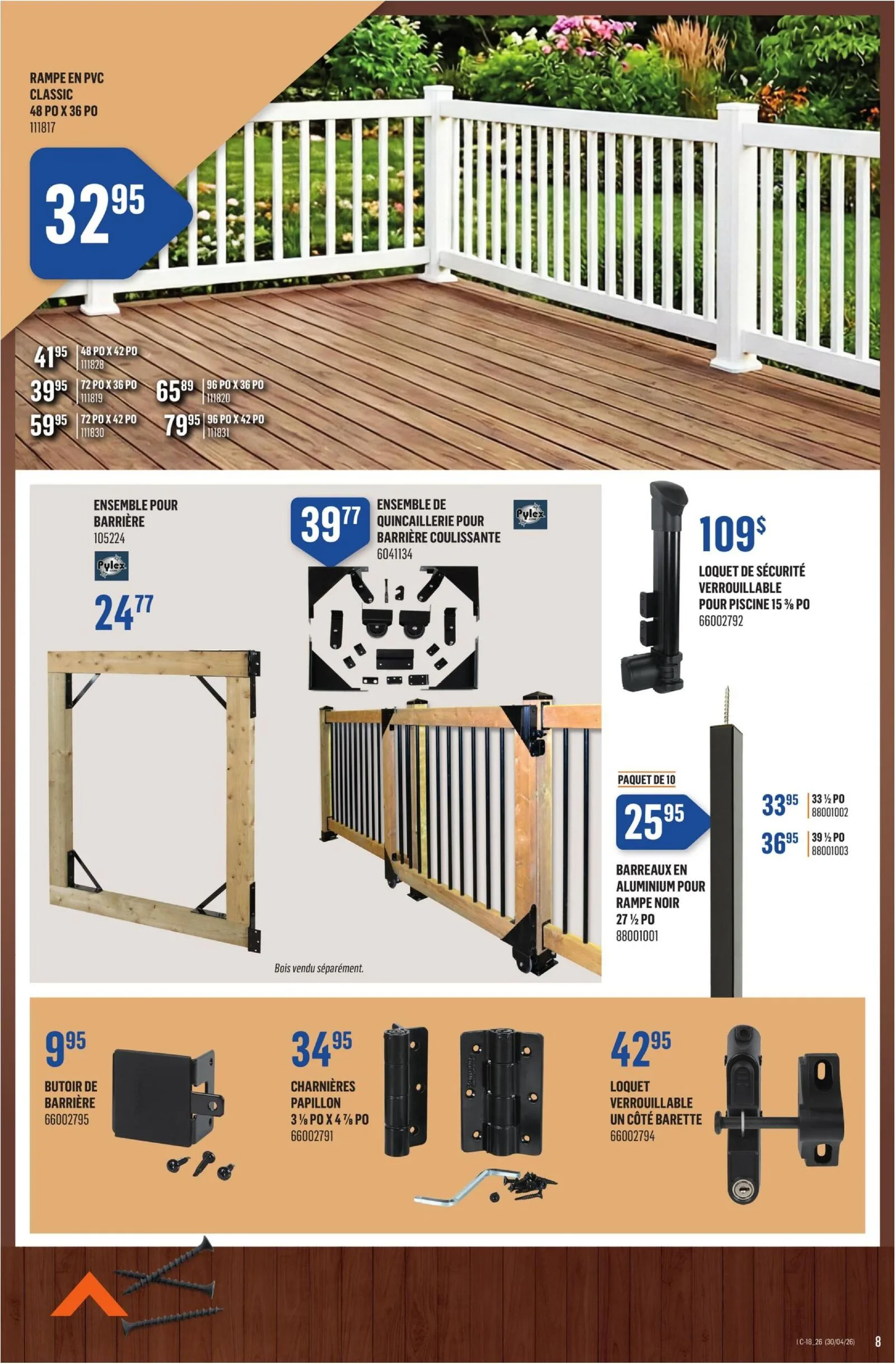 Page 8 de la Circulaire Canac du 30 avril au 6 mai 2026