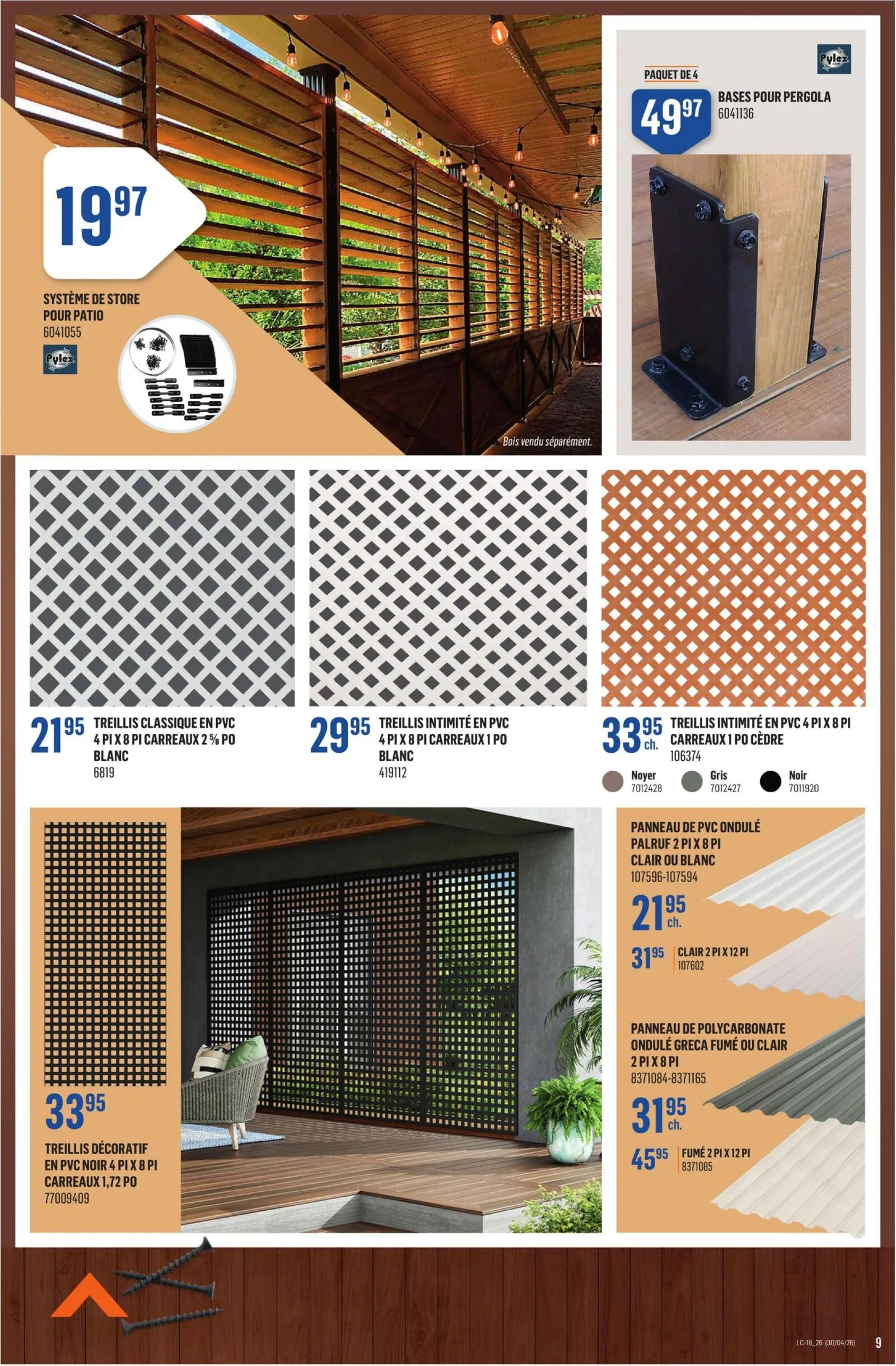 Page 9 de la Circulaire Canac du 30 avril au 6 mai 2026