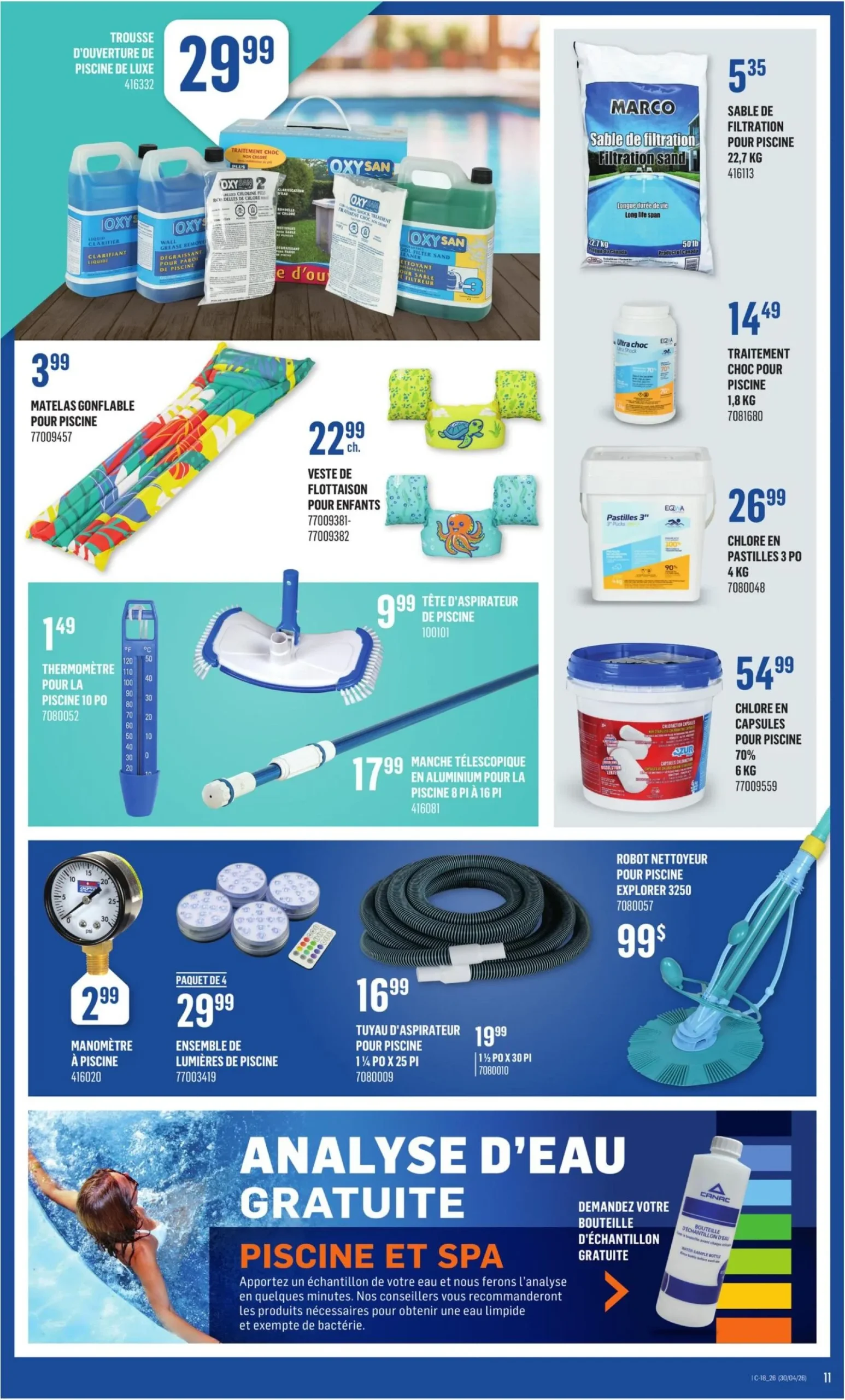 Page 11 de la Circulaire Canac du 30 avril au 6 mai 2026