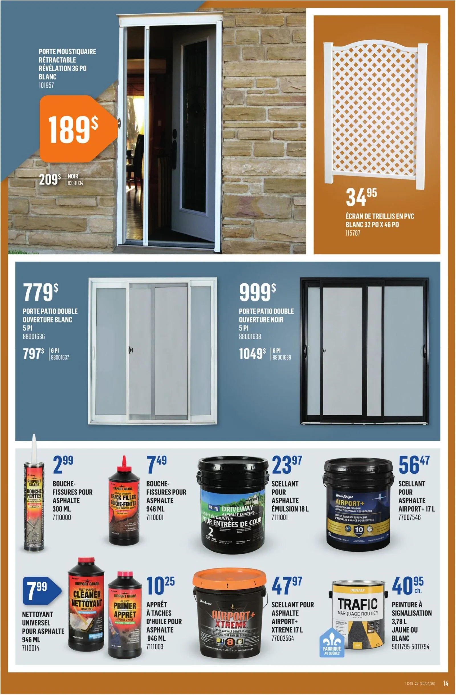 Page 14 de la Circulaire Canac du 30 avril au 6 mai 2026