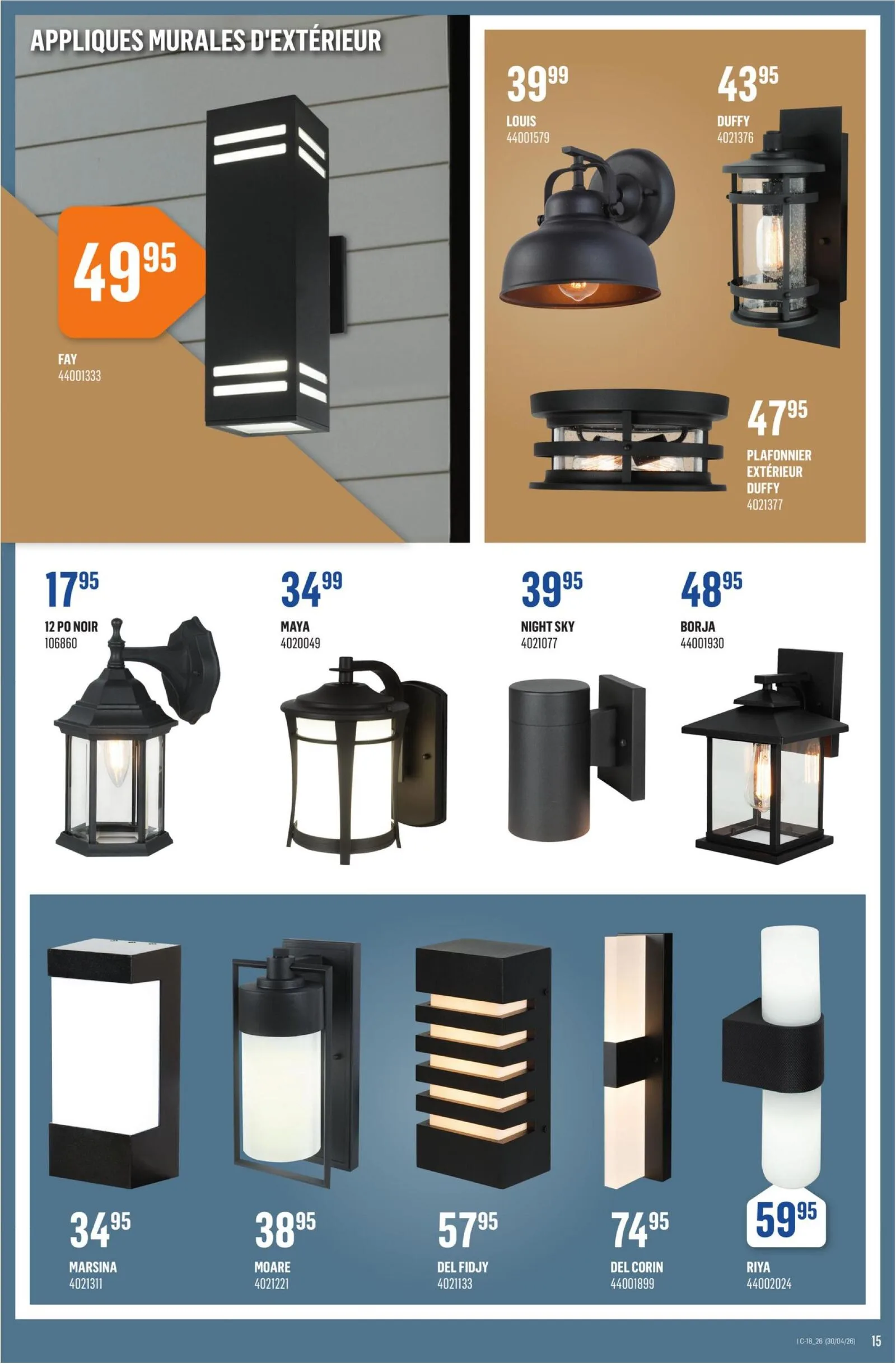 Page 15 de la Circulaire Canac du 30 avril au 6 mai 2026