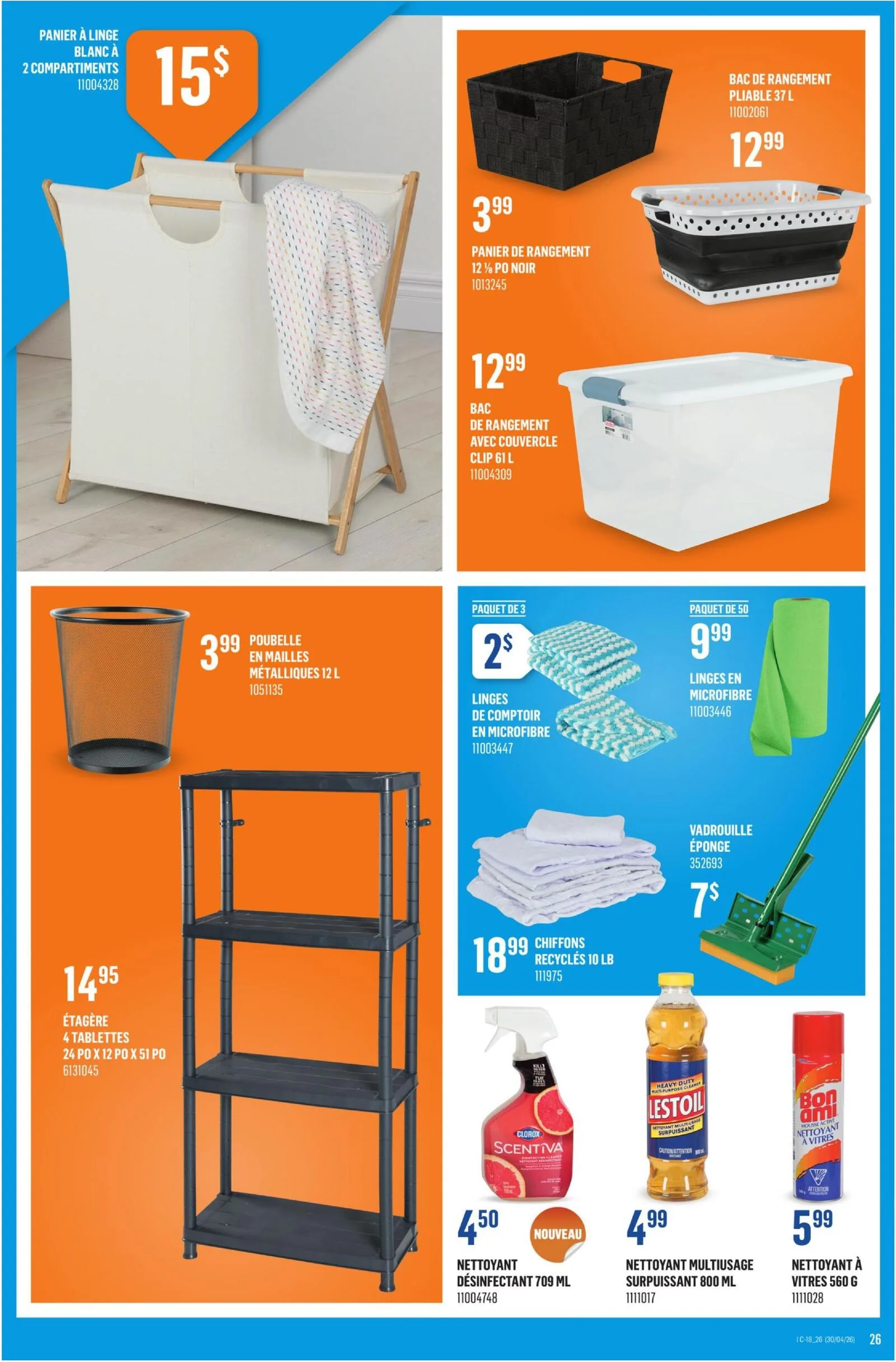 Page 26 de la Circulaire Canac du 30 avril au 6 mai 2026