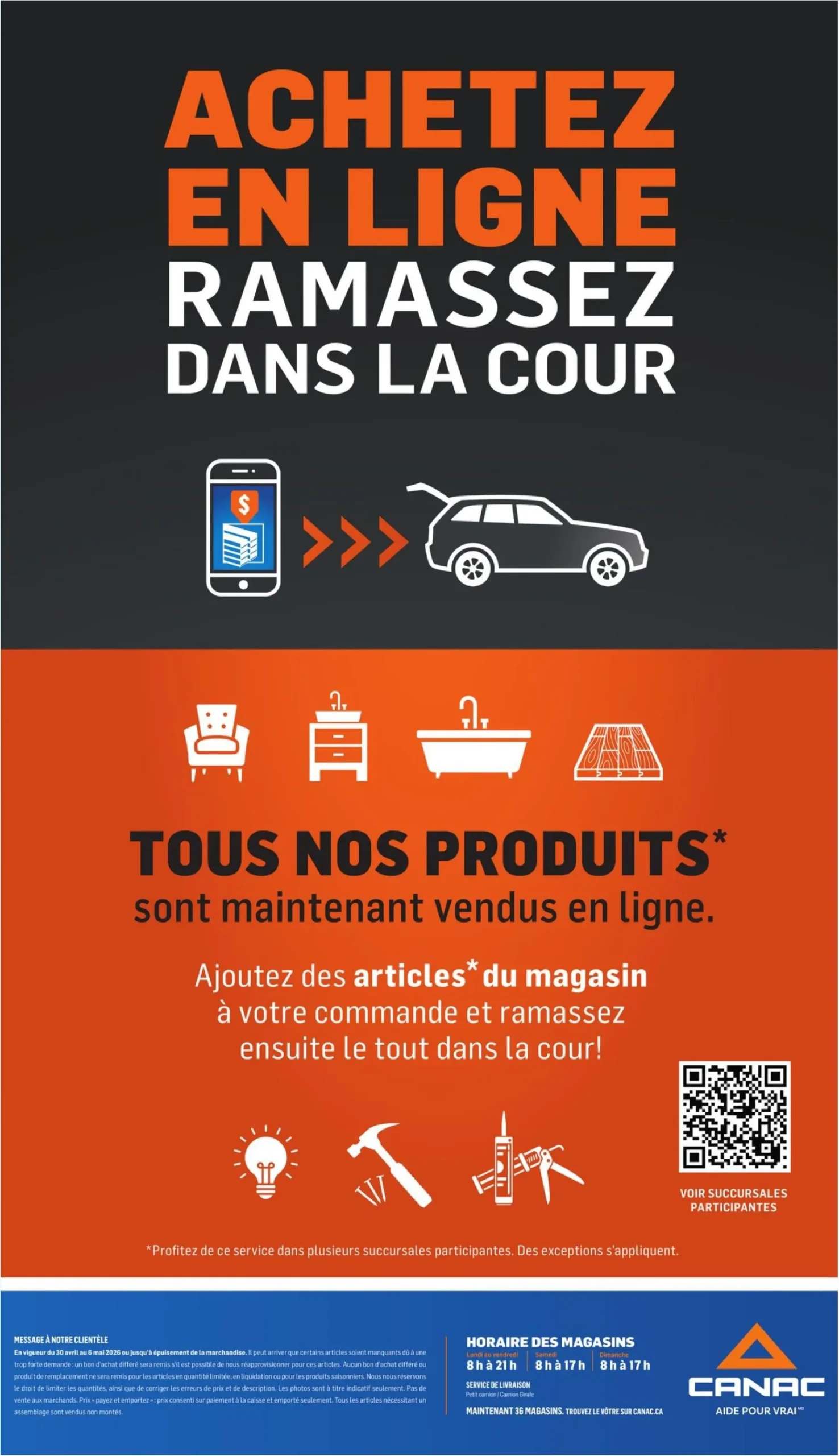 Page 27 de la Circulaire Canac du 30 avril au 6 mai 2026