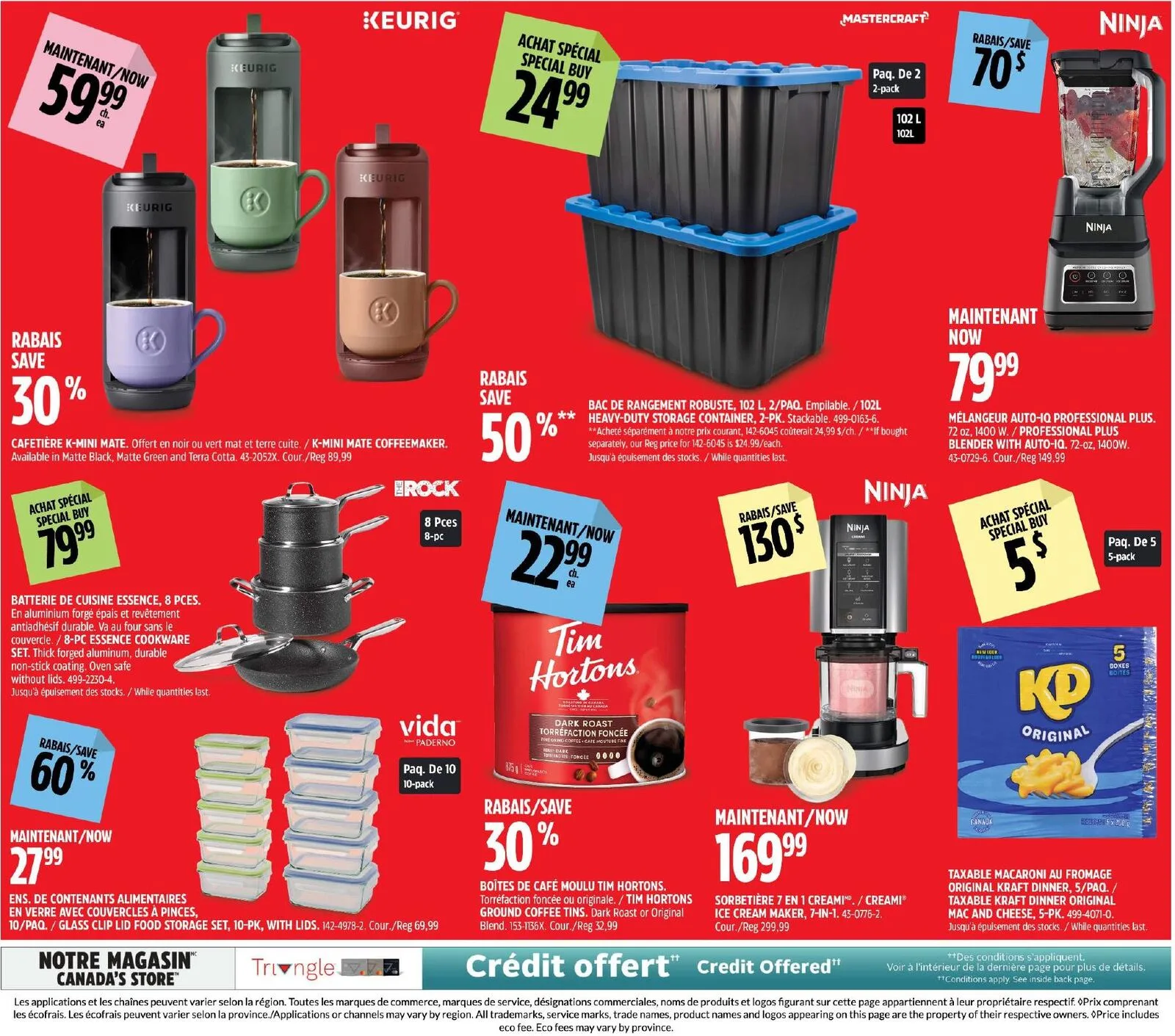 Page 2 de la Circulaire Canadian Tire Grand Solde Rouge Retour En Classe du 13 au 20 août 2026