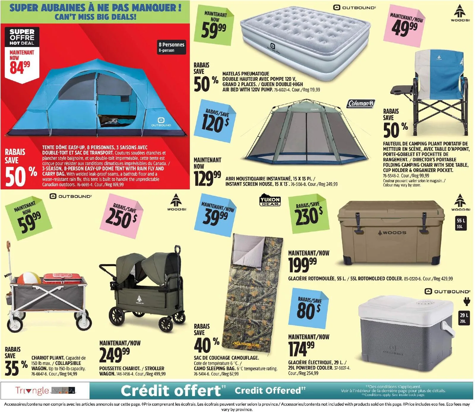 Page 11 de la Circulaire Canadian Tire Grand Solde Rouge Retour En Classe du 13 au 20 août 2026