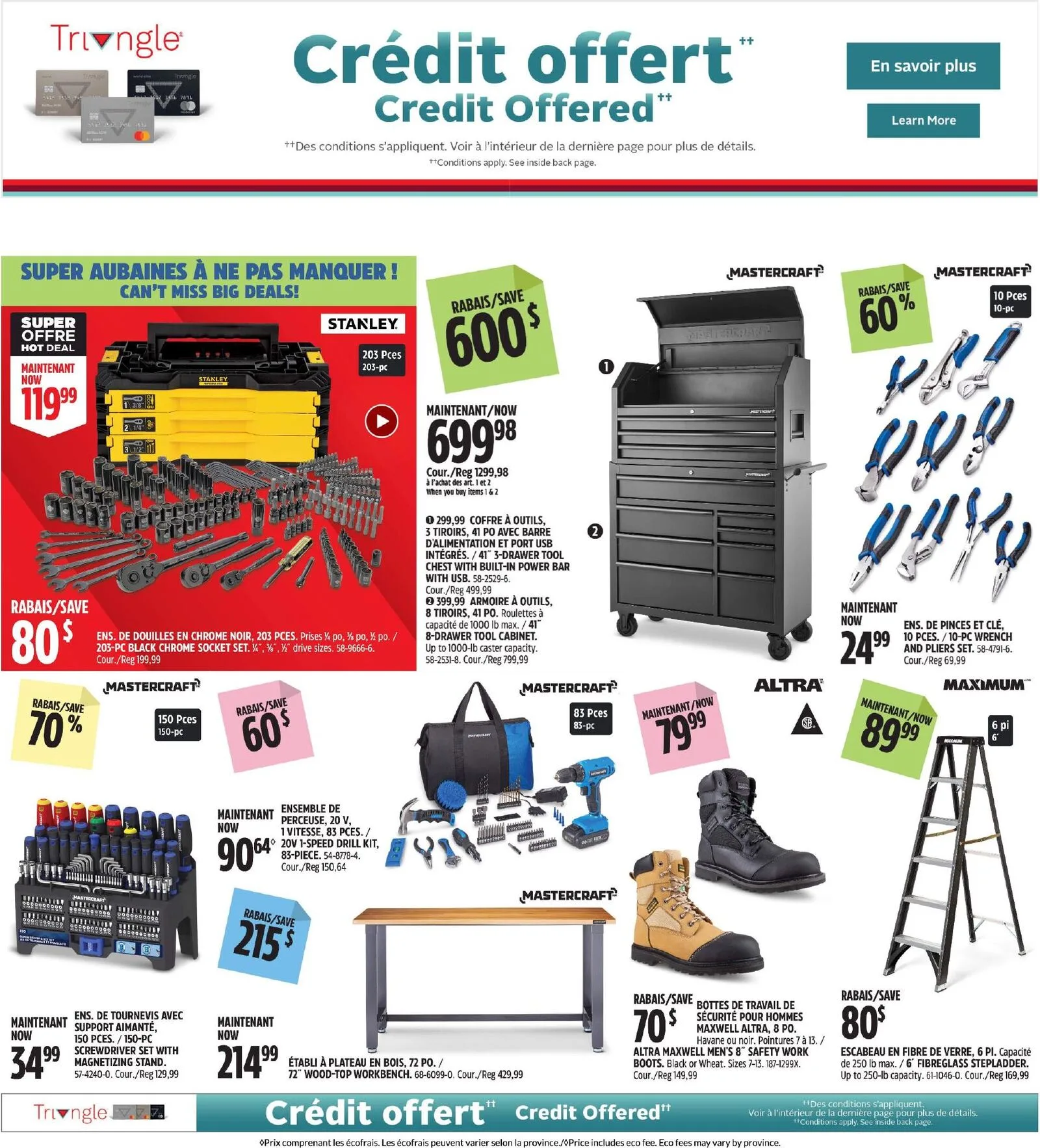 Page 13 de la Circulaire Canadian Tire Grand Solde Rouge Retour En Classe du 13 au 20 août 2026