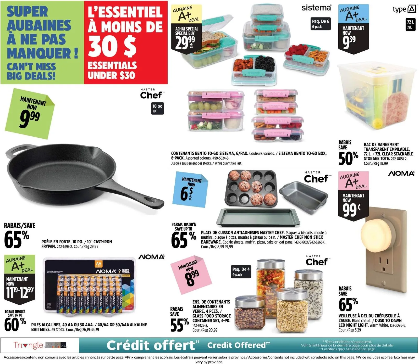 Page 18 de la Circulaire Canadian Tire Grand Solde Rouge Retour En Classe du 13 au 20 août 2026