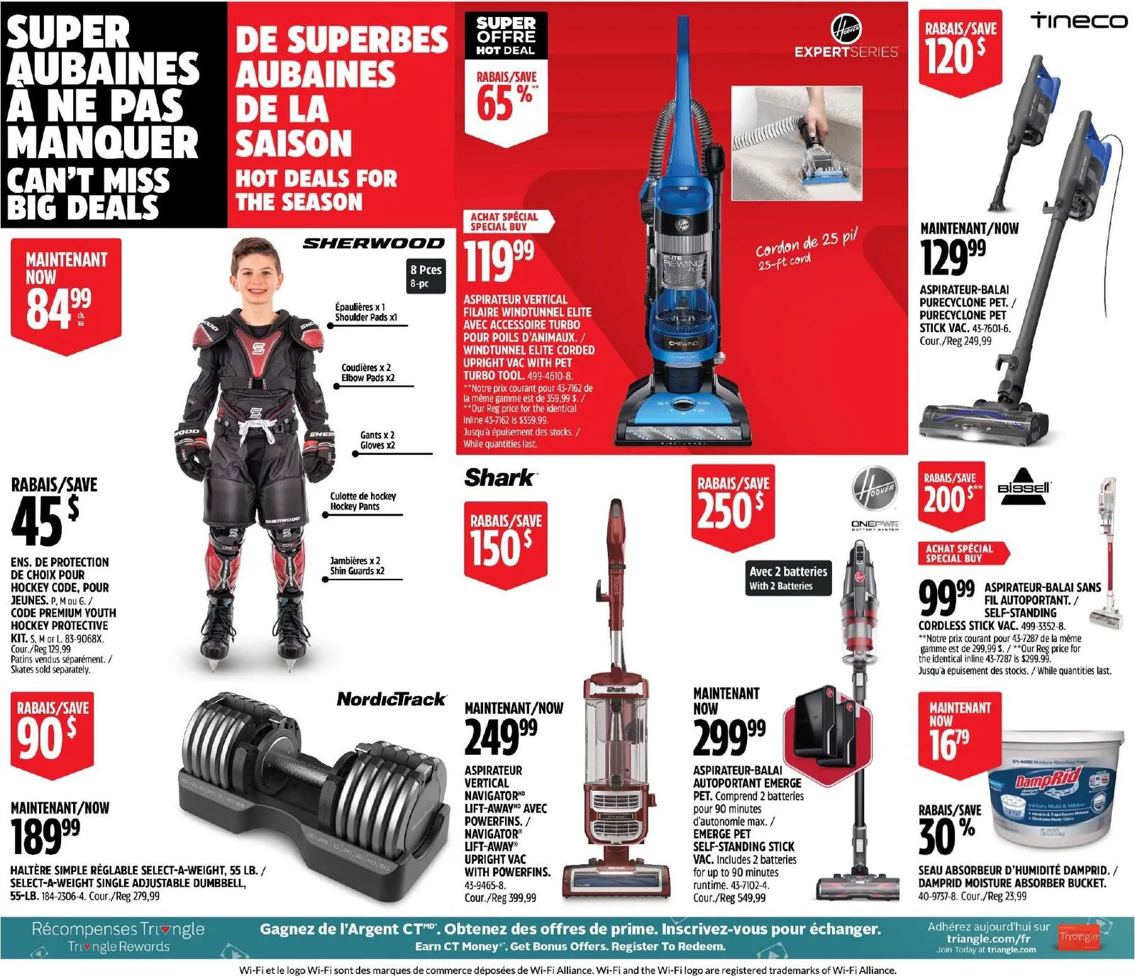 Page 8 de la Circulaire Canadian Tire Grand rouge de l&rsquo;automne du 17 au 24 septembre 2026