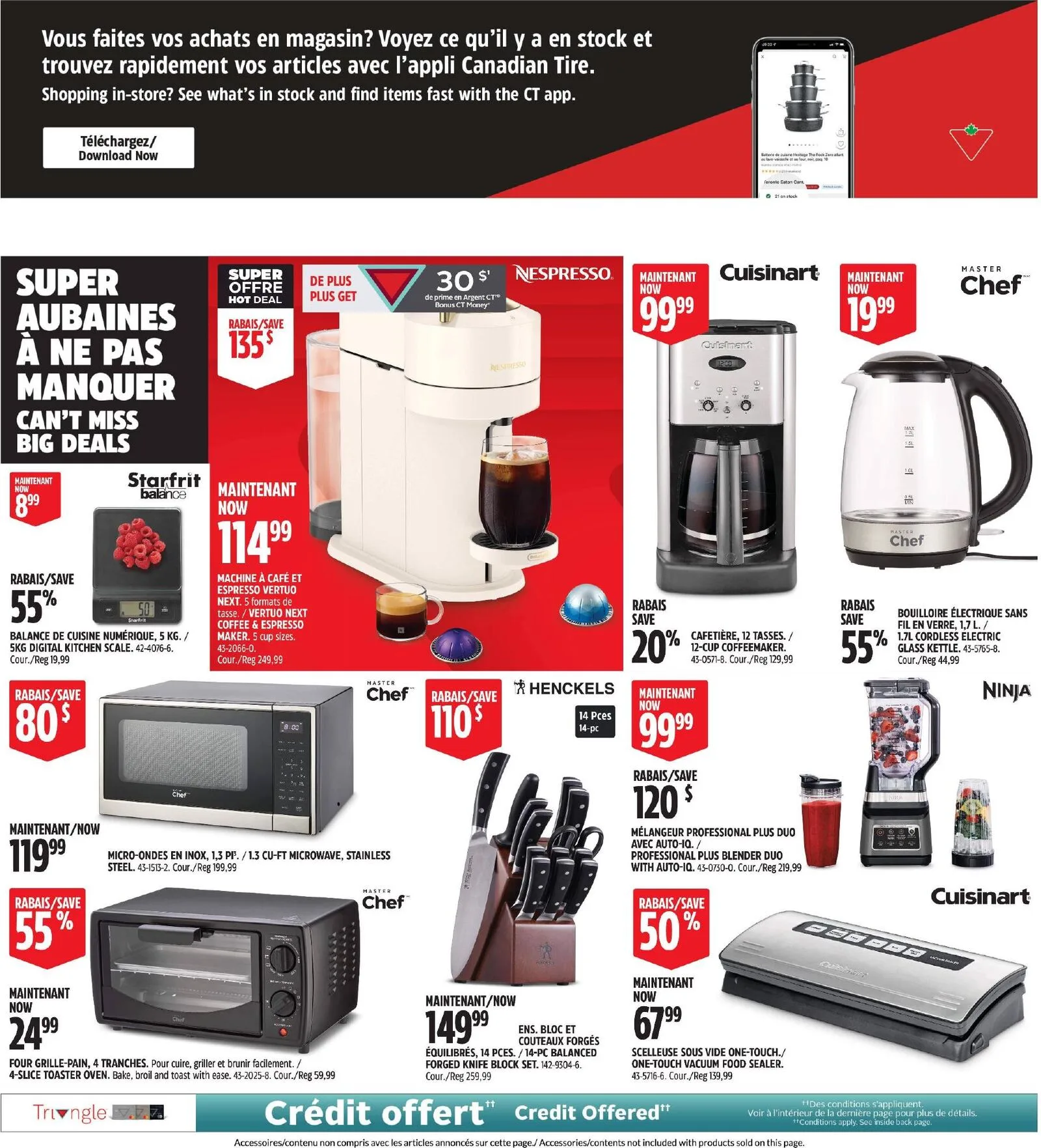 Page 9 de la Circulaire Canadian Tire Grand rouge de l&rsquo;automne du 17 au 24 septembre 2026