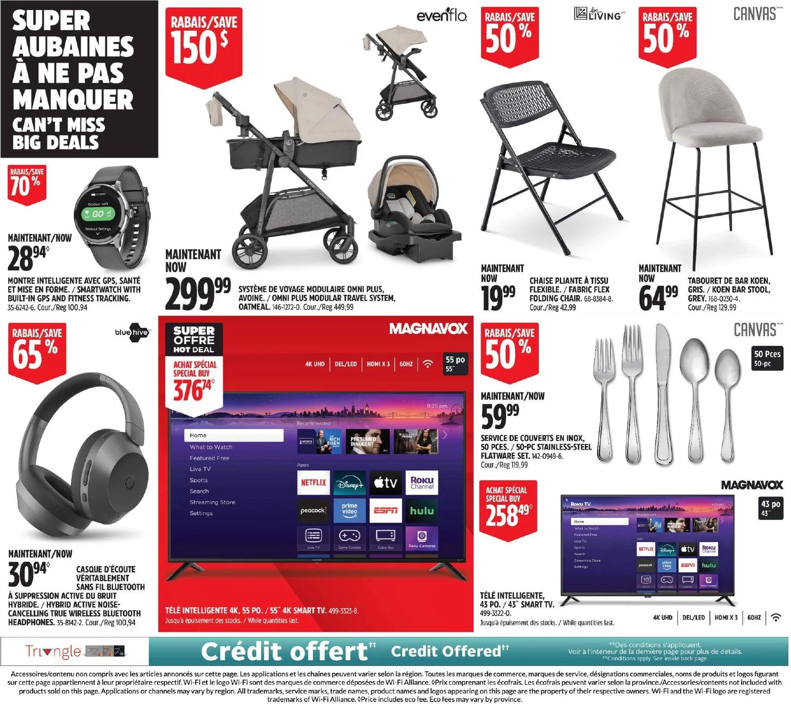 Page 12 de la Circulaire Canadian Tire Grand rouge de l&rsquo;automne du 17 au 24 septembre 2026