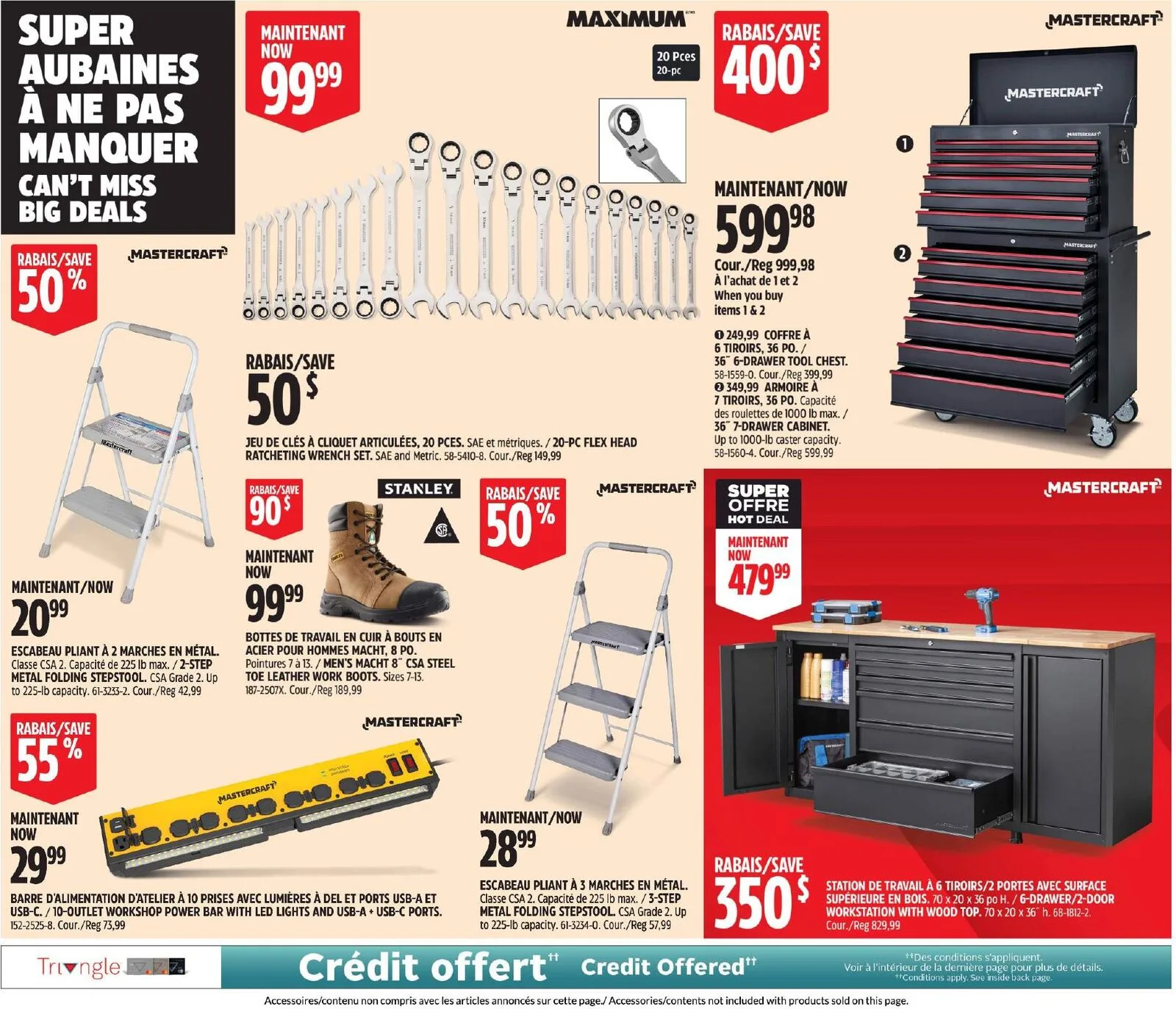 Page 14 de la Circulaire Canadian Tire Grand rouge de l&rsquo;automne du 17 au 24 septembre 2026