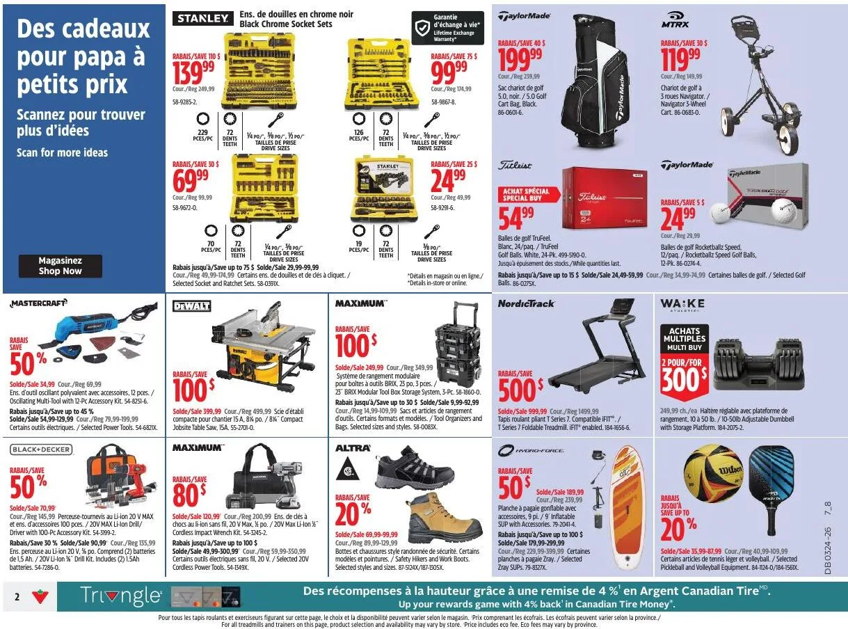 Page 2 de la Circulaire Canadian Tire du 11 au 21 juin 2026