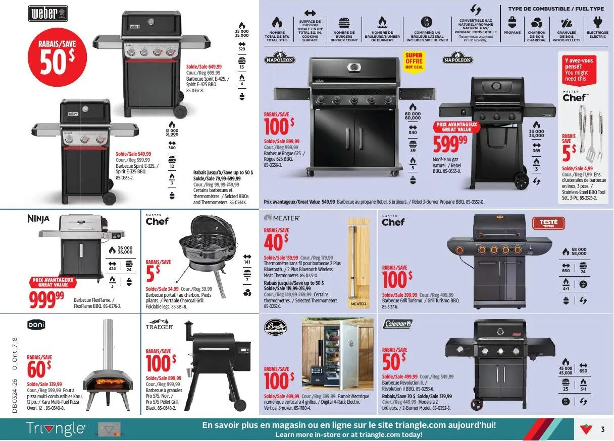 Page 3 de la Circulaire Canadian Tire du 11 au 21 juin 2026