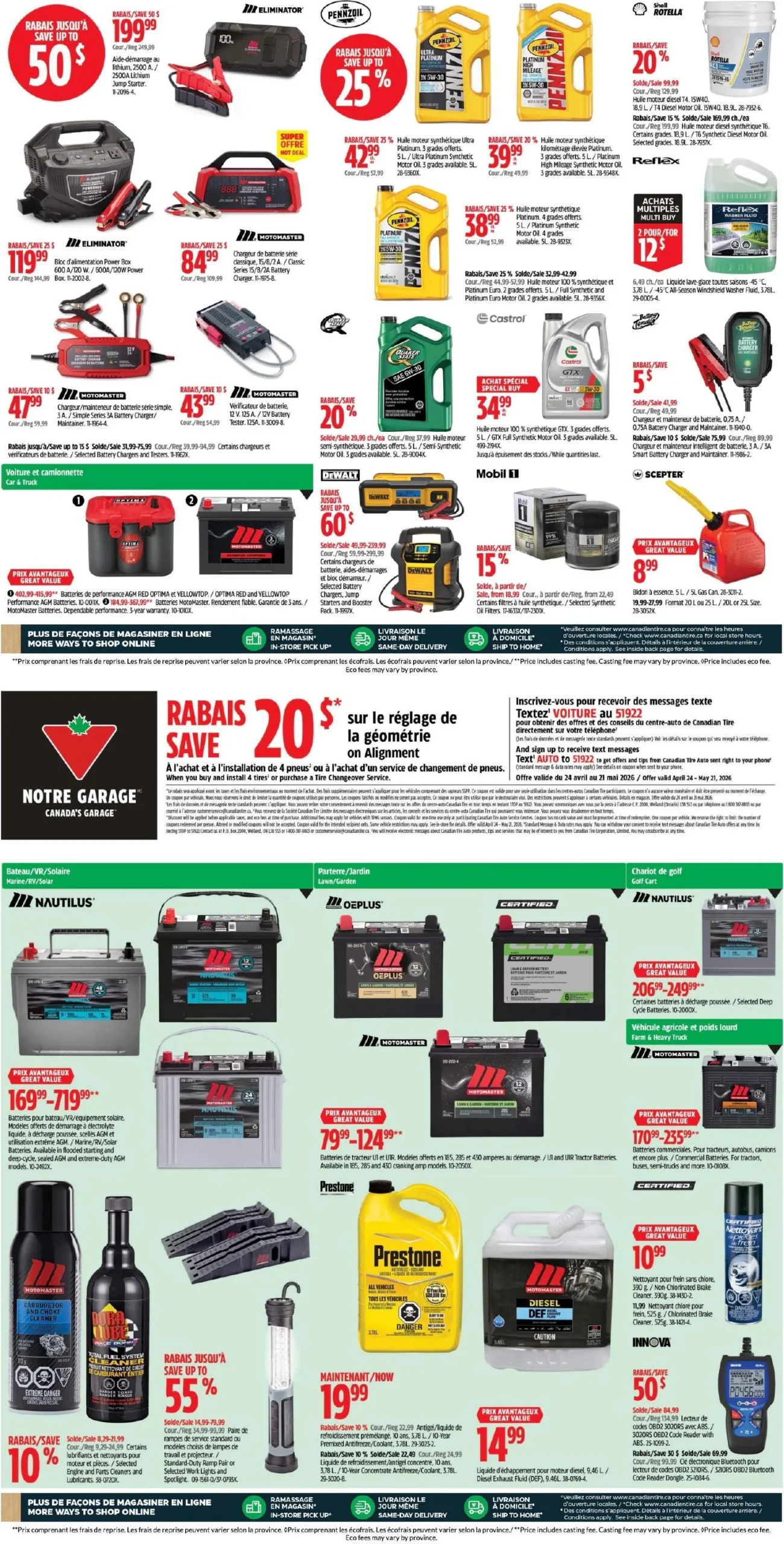 Page 24 de la Circulaire Canadian Tire du 14 au 20 mai 2026