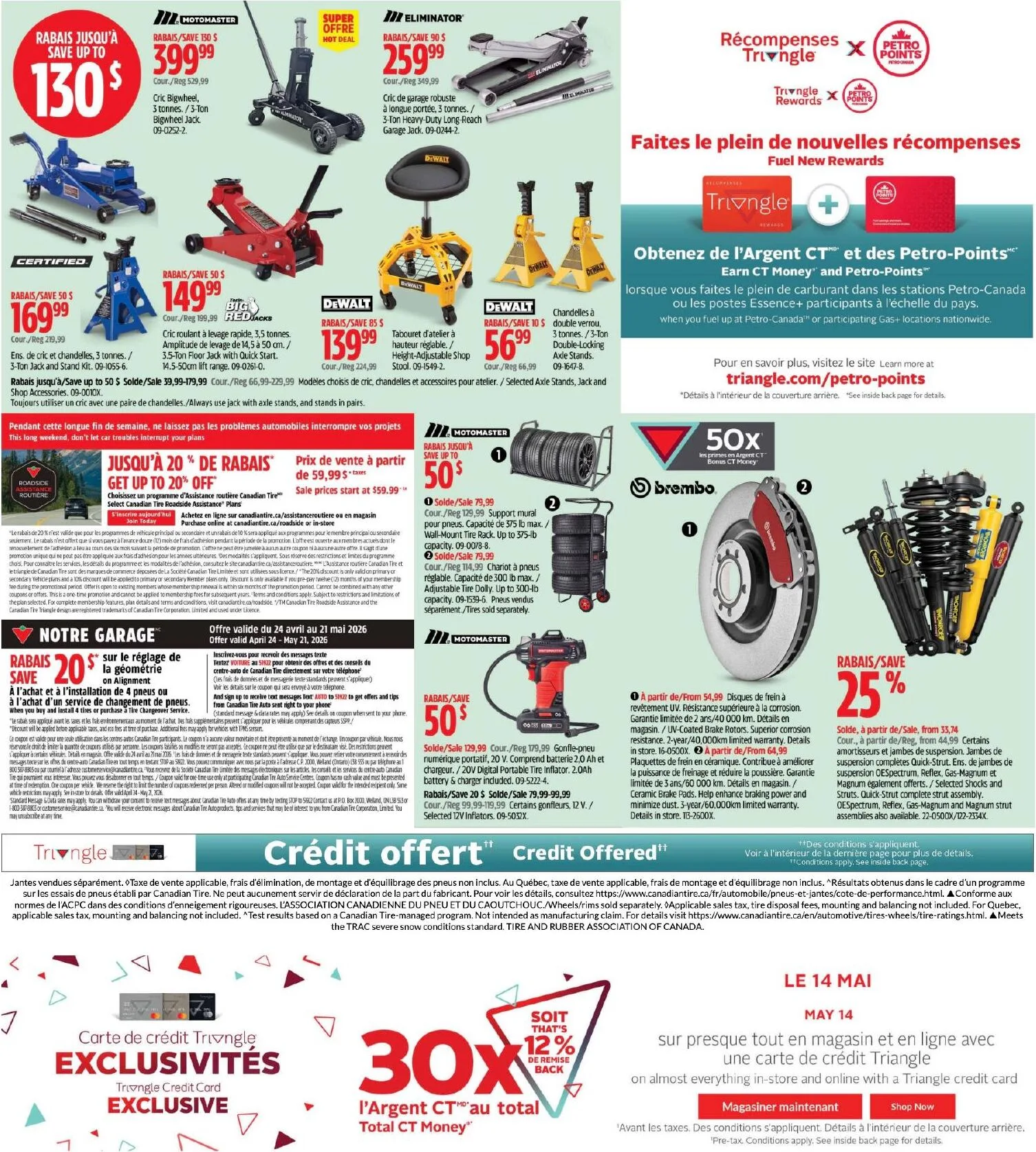 Page 26 de la Circulaire Canadian Tire du 14 au 20 mai 2026