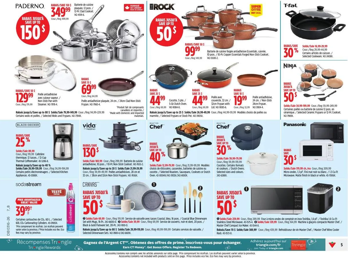 Page 5 de la Circulaire Canadian Tire du 16 au 22 avril 2026