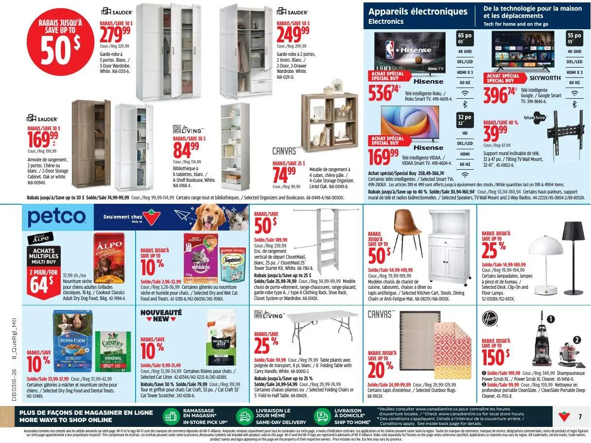 Page 7 de la Circulaire Canadian Tire du 16 au 22 avril 2026