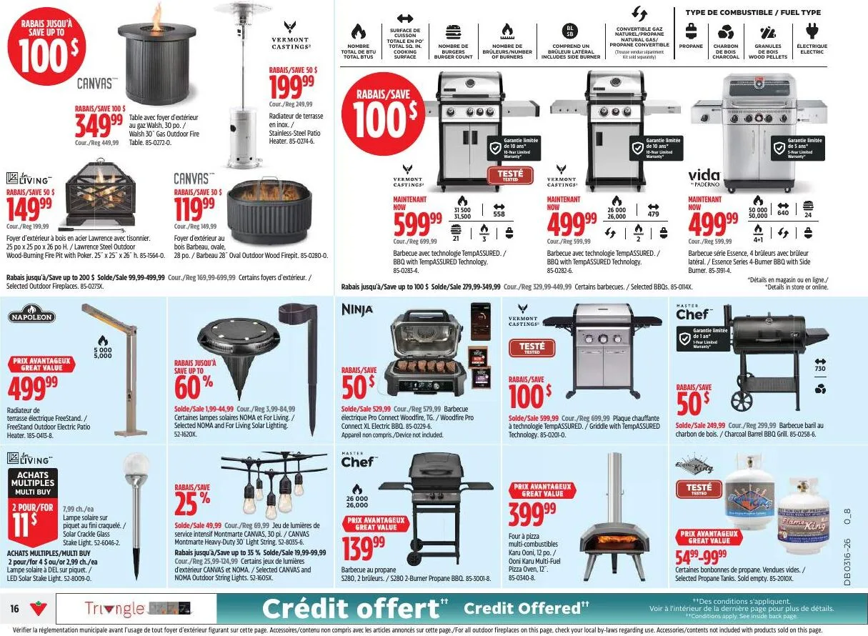 Page 16 de la Circulaire Canadian Tire du 16 au 22 avril 2026