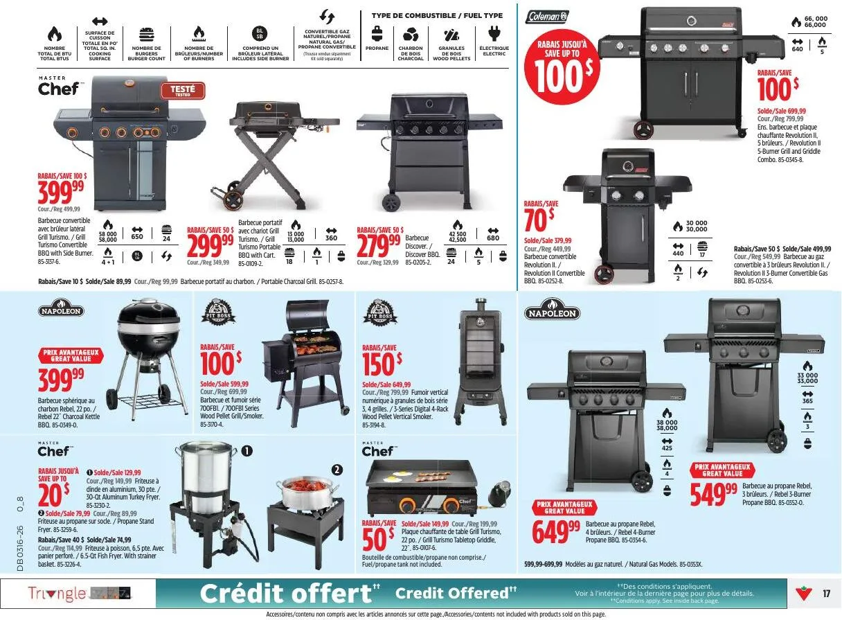 Page 17 de la Circulaire Canadian Tire du 16 au 22 avril 2026