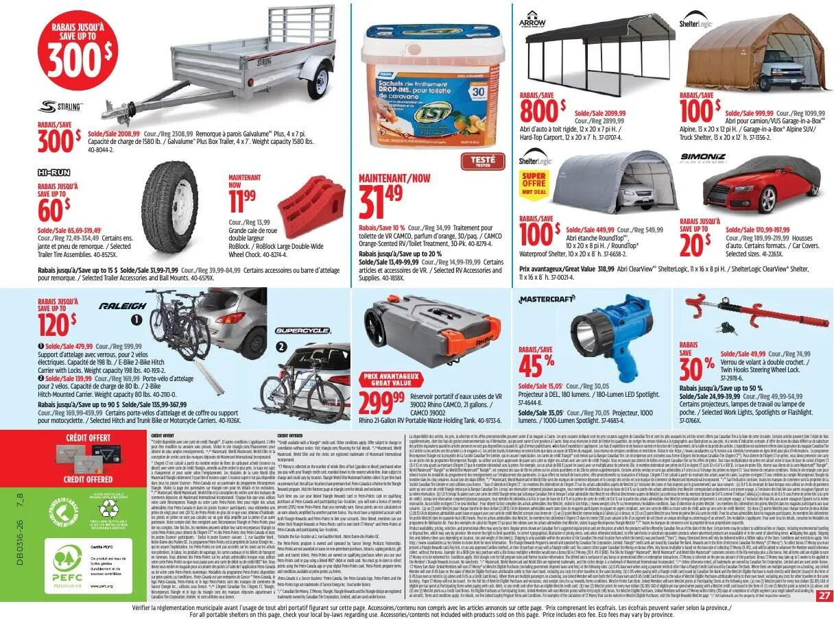 Page 27 de la Circulaire Canadian Tire du 16 au 22 avril 2026