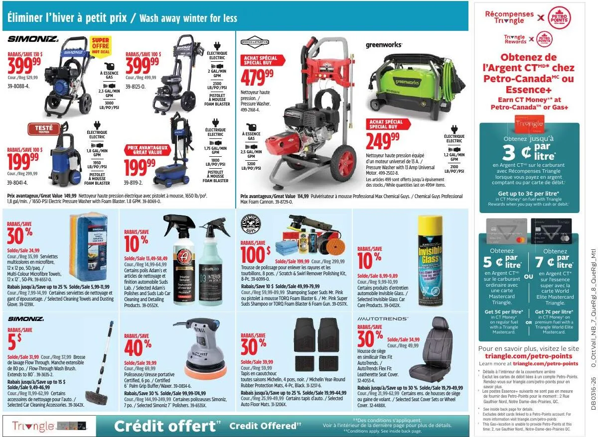 Page 28 de la Circulaire Canadian Tire du 16 au 22 avril 2026