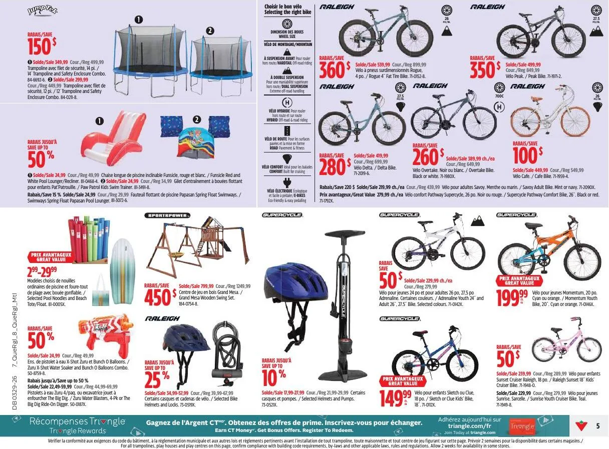 Page 5 de la Circulaire Canadian Tire du 16 au 22 juillet 2026