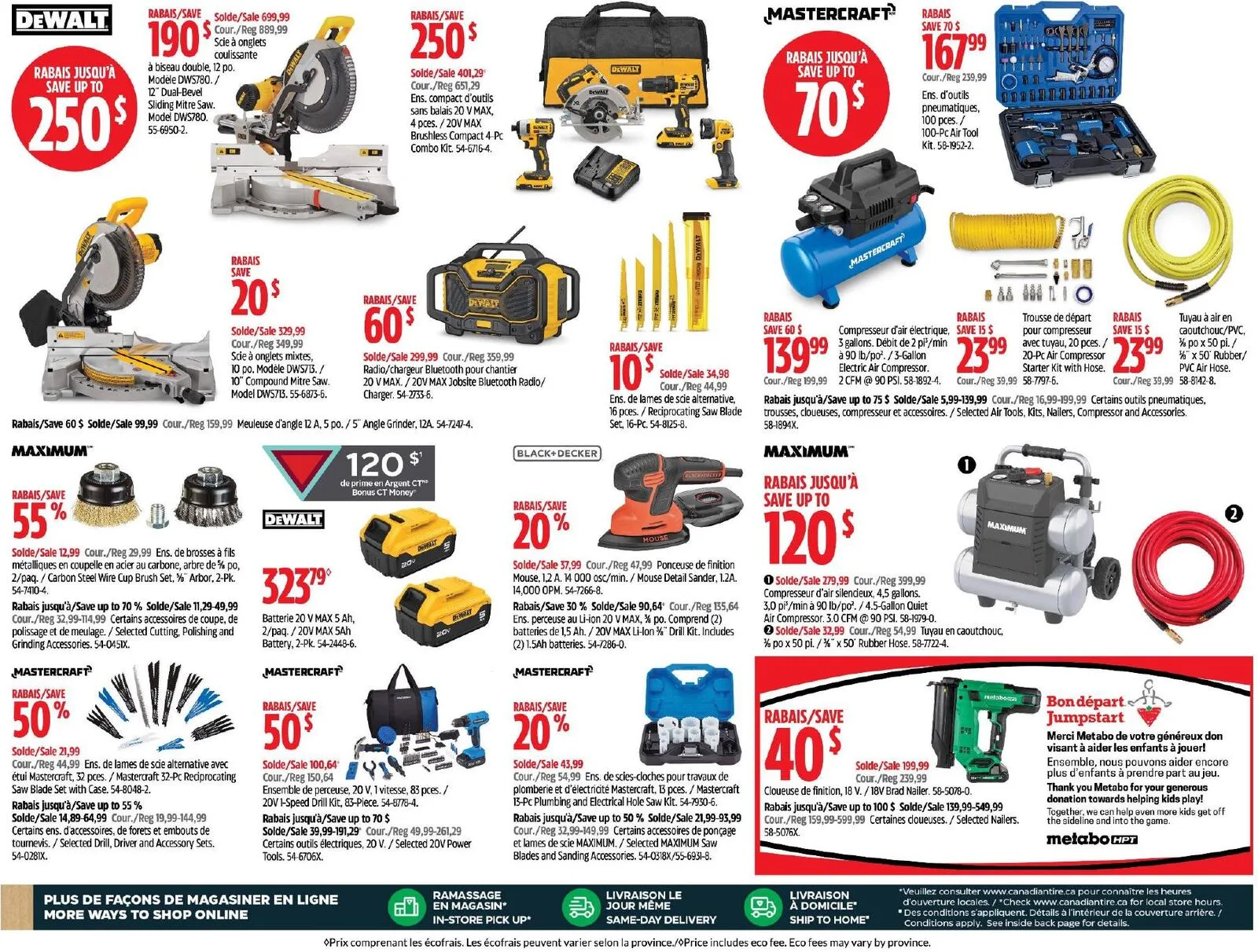 Page 10 de la Circulaire Canadian Tire du 17 au 24 septembre 2026