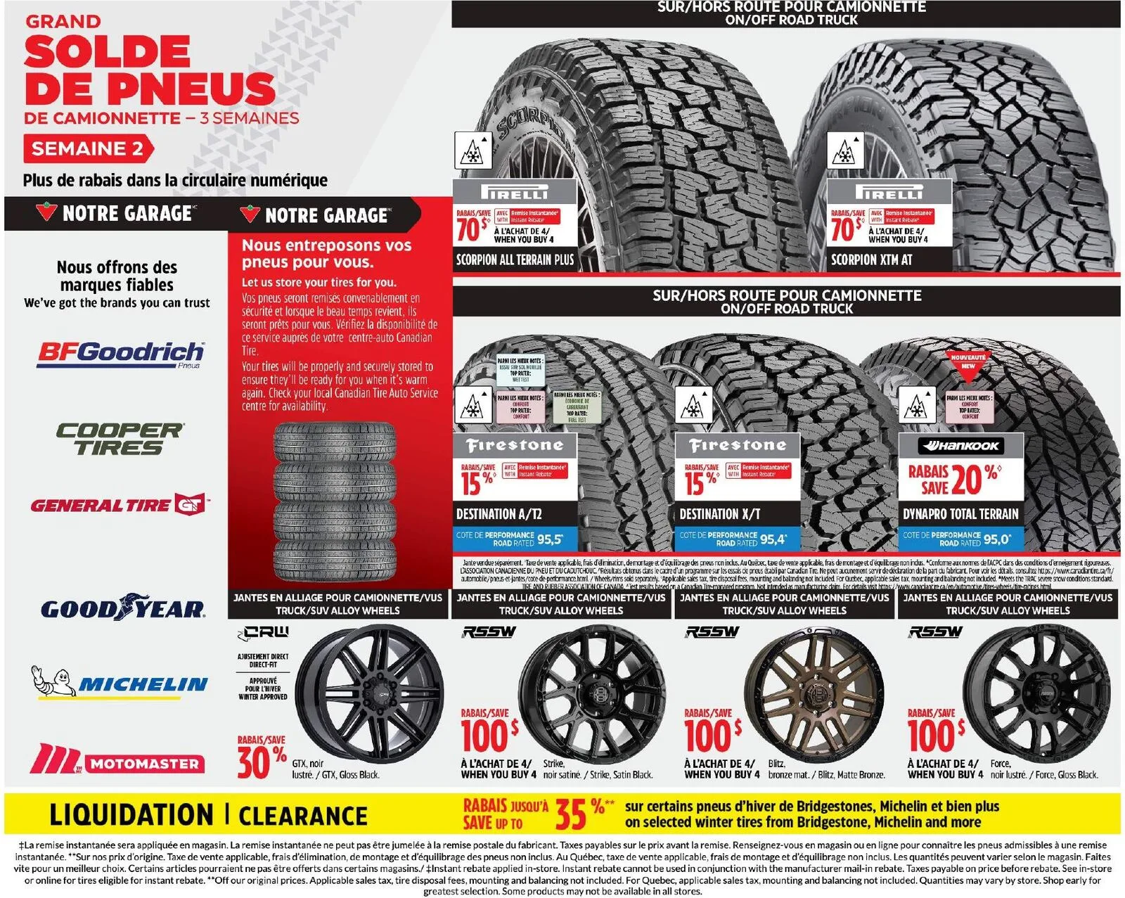 Page 34 de la Circulaire Canadian Tire du 17 au 24 septembre 2026