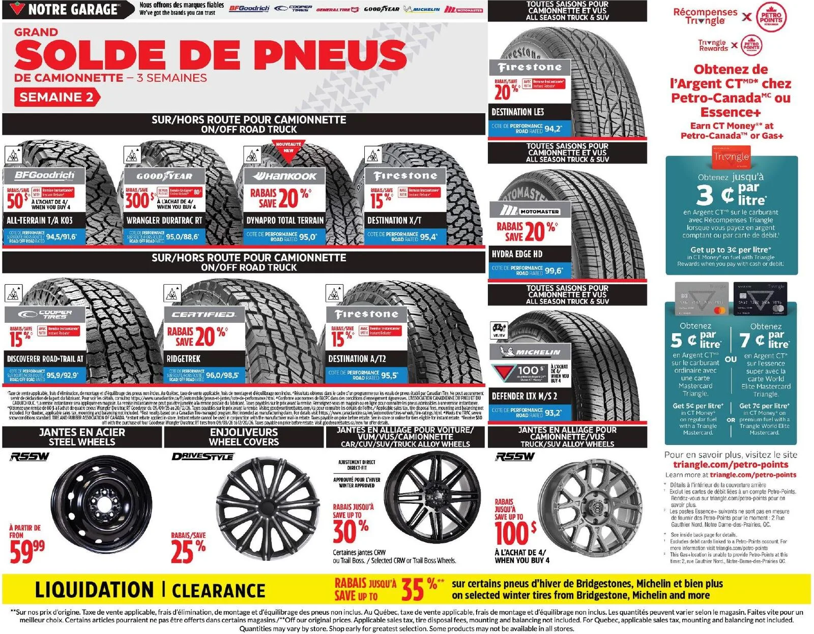 Page 36 de la Circulaire Canadian Tire du 17 au 24 septembre 2026