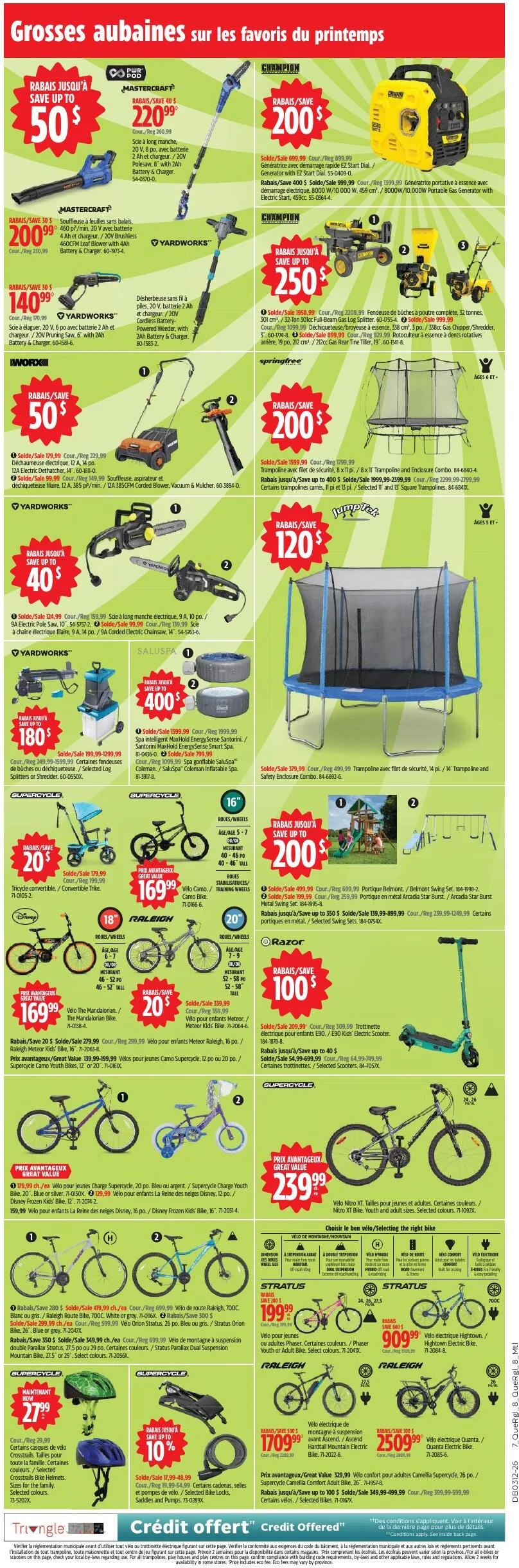 Page 3 de la Circulaire Canadian Tire du 19 au 25 mars 2026