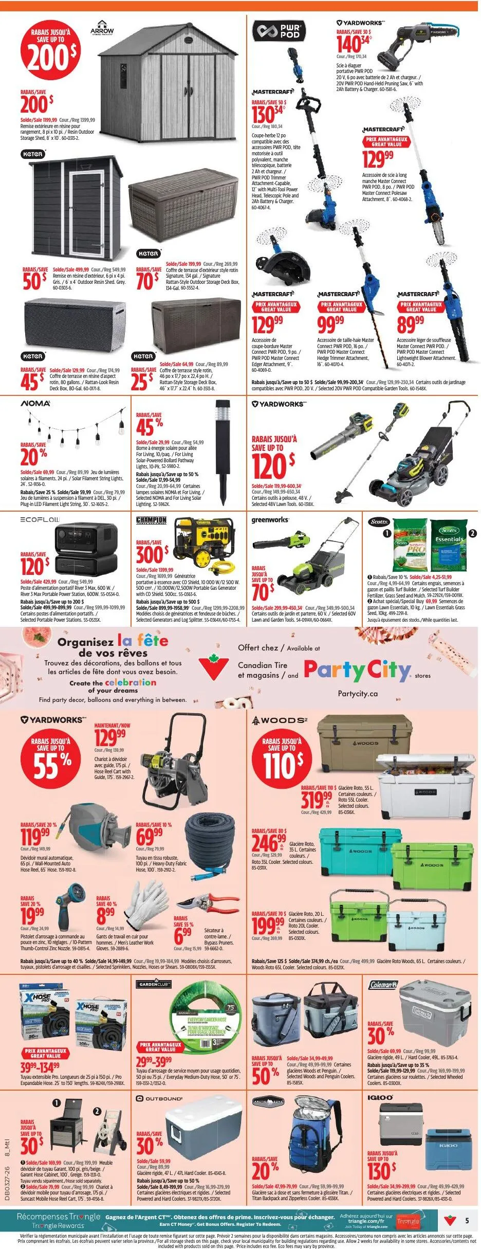 Page 5 de la Circulaire Canadian Tire du 2 au 8 juillet 2026