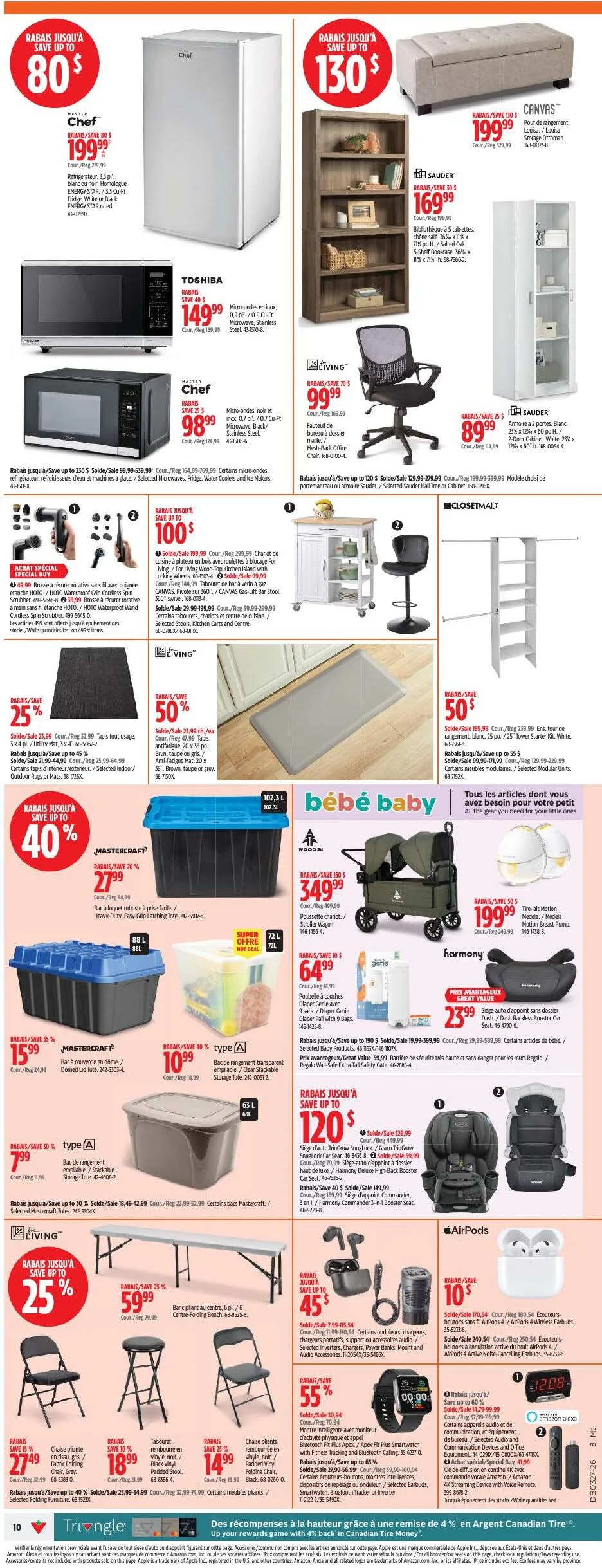 Page 10 de la Circulaire Canadian Tire du 2 au 8 juillet 2026