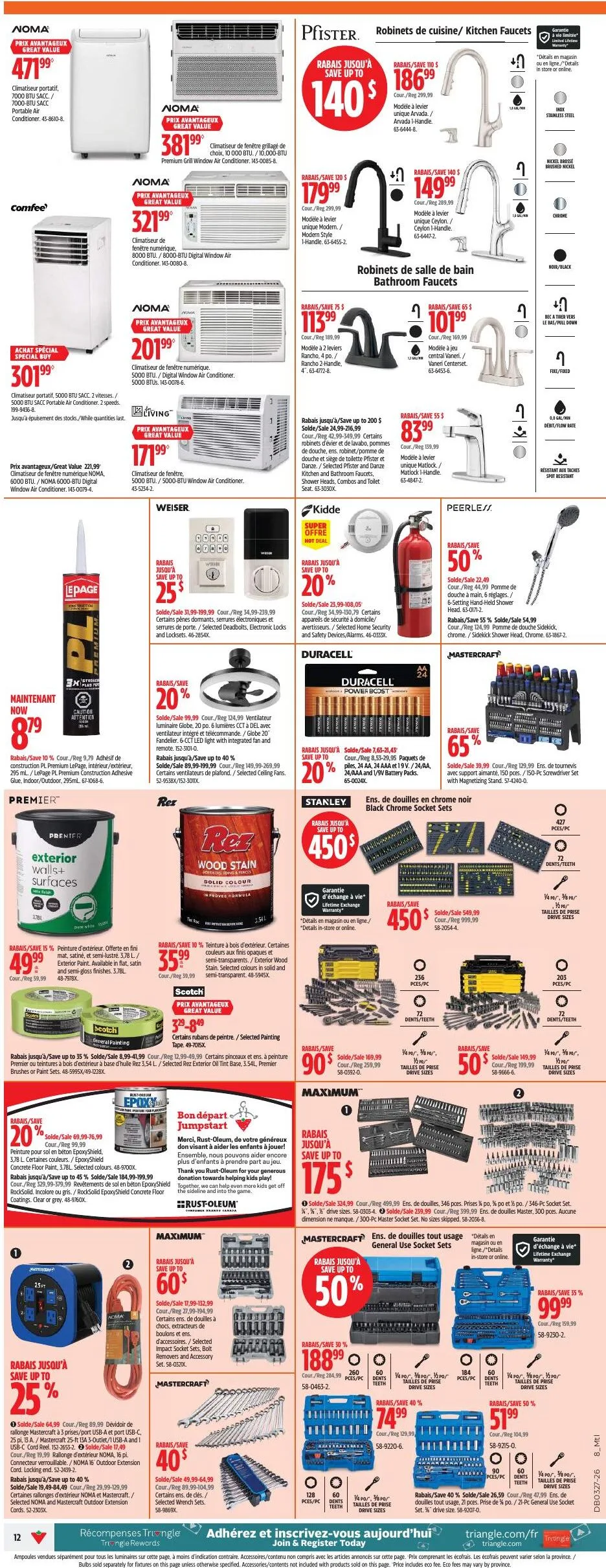 Page 12 de la Circulaire Canadian Tire du 2 au 8 juillet 2026